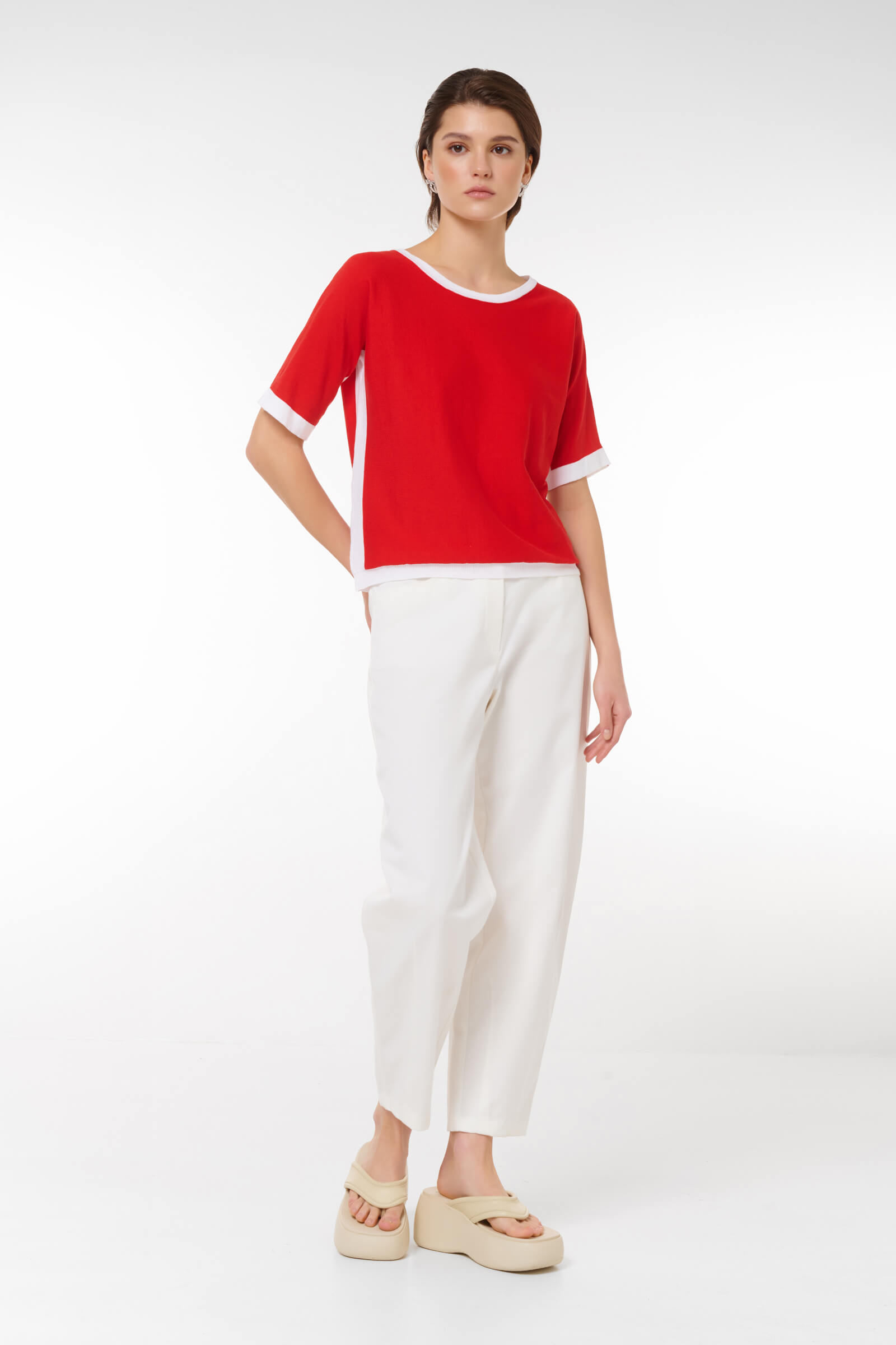 Джемпер с люрексом Бренд Caterina Leman