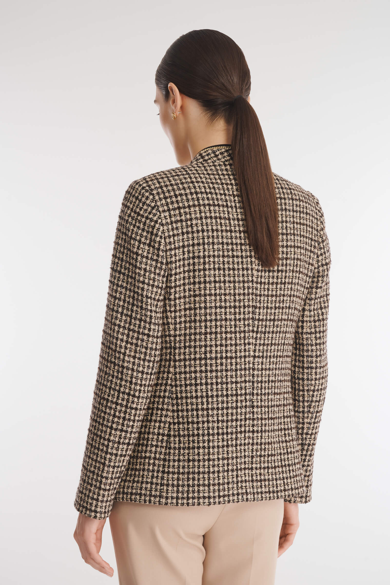 Жакет с V-образным вырезом Бренд Caterina Leman