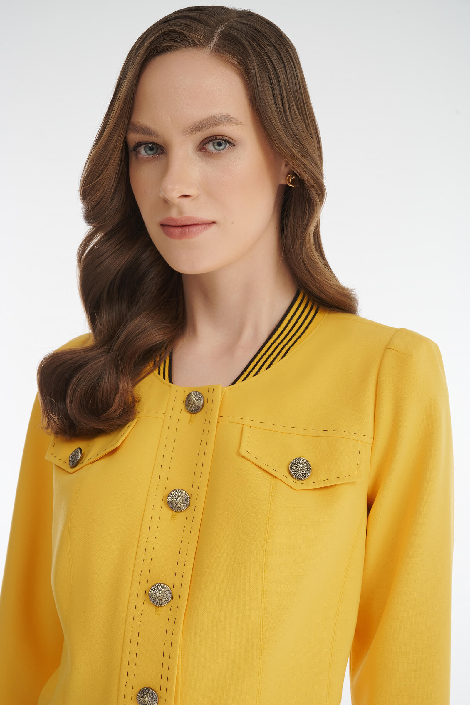 Укороченный жакет Бренд Caterina Leman