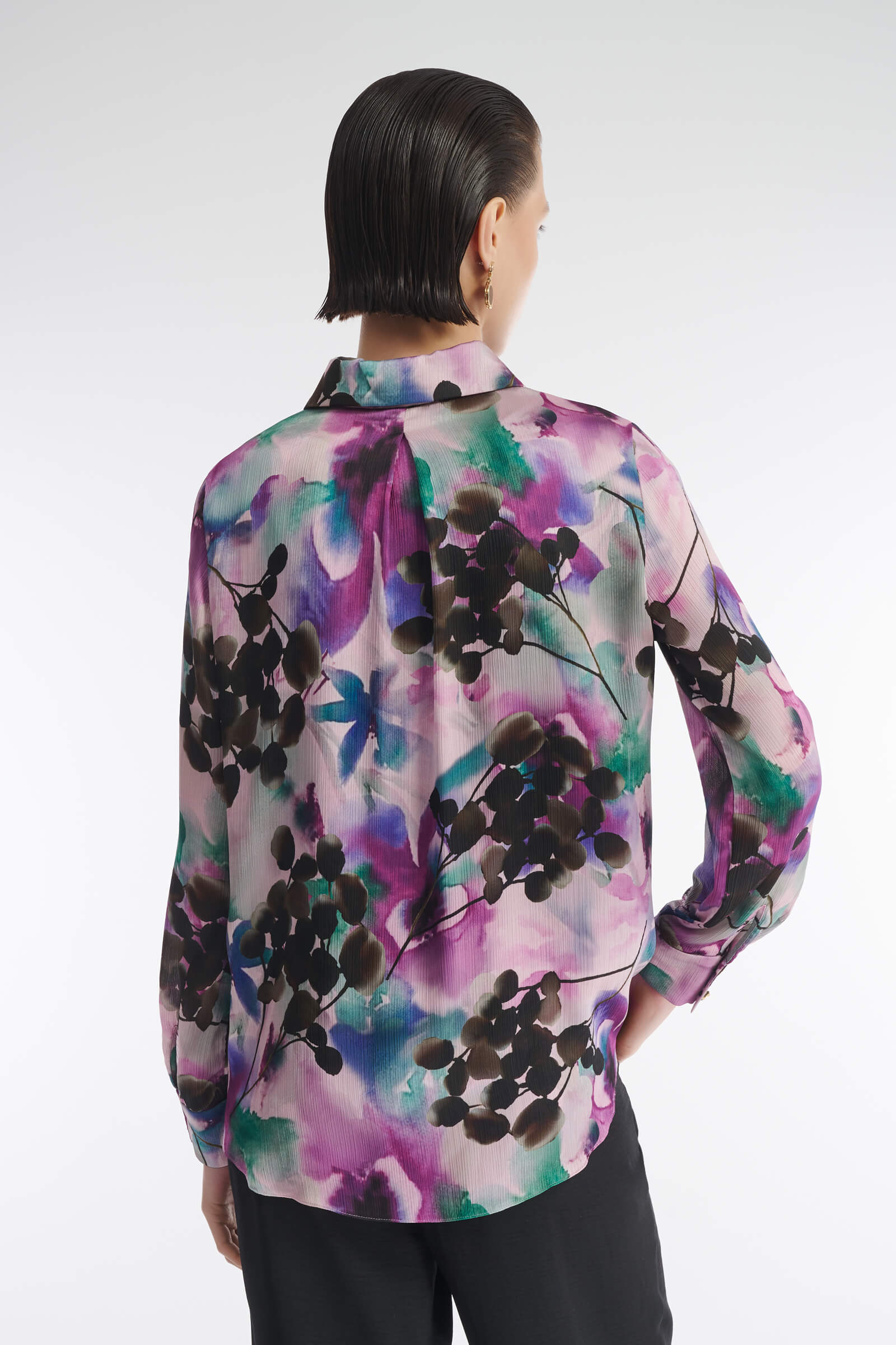 Рубашка с флористичным принтом Бренд Caterina Leman