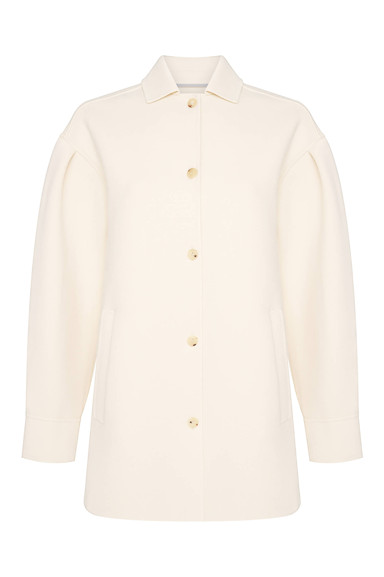 Хлопковая куртка с отложным воротником Бренд MM