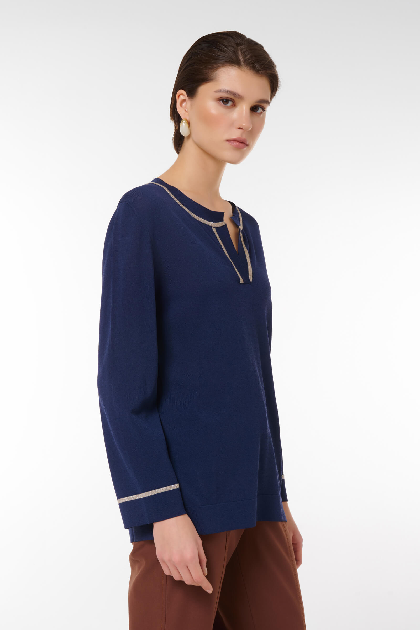 Джемпер свободного кроя Бренд Caterina Leman