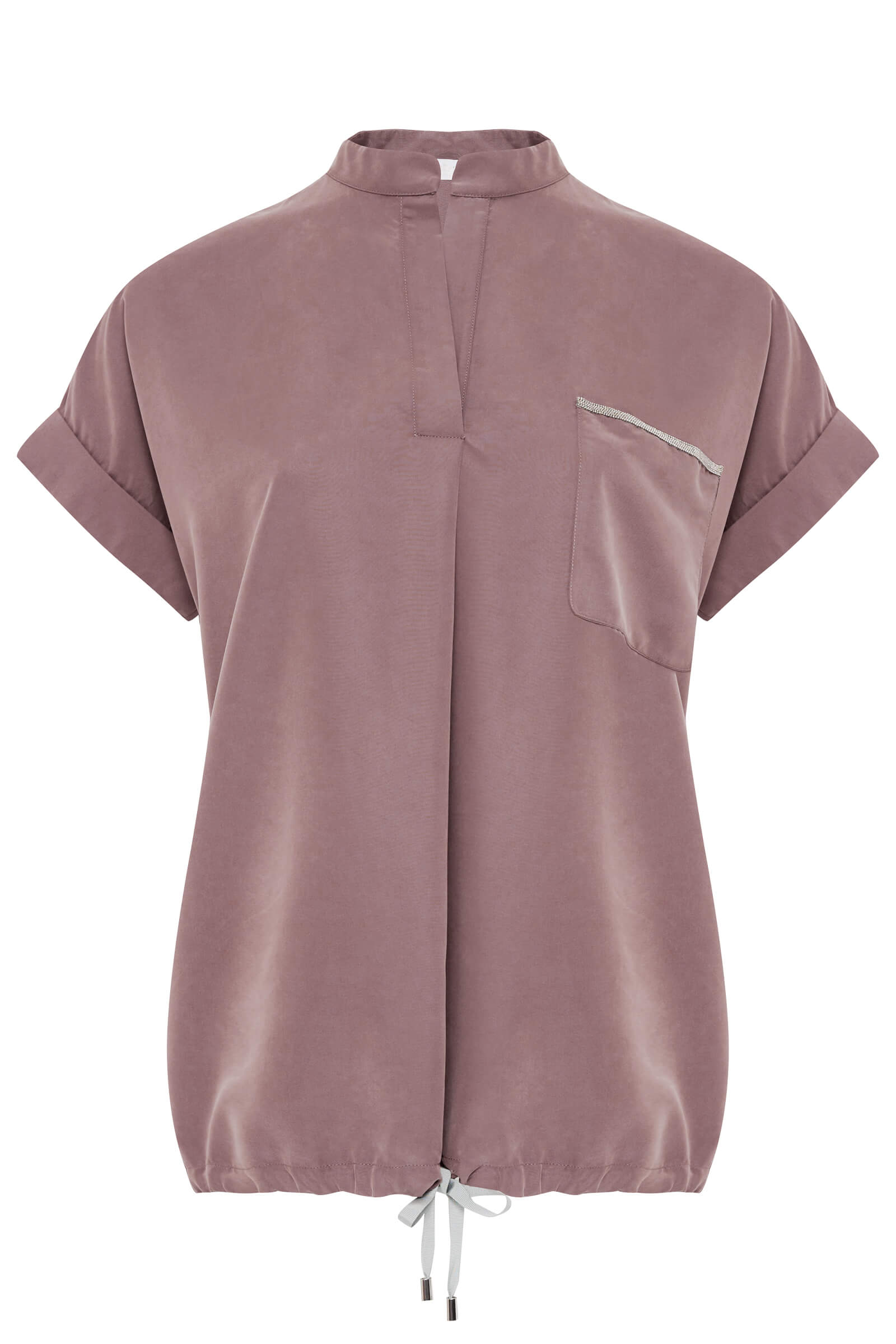 Блузка с воротником-стойкой Бренд Rocco Ragni