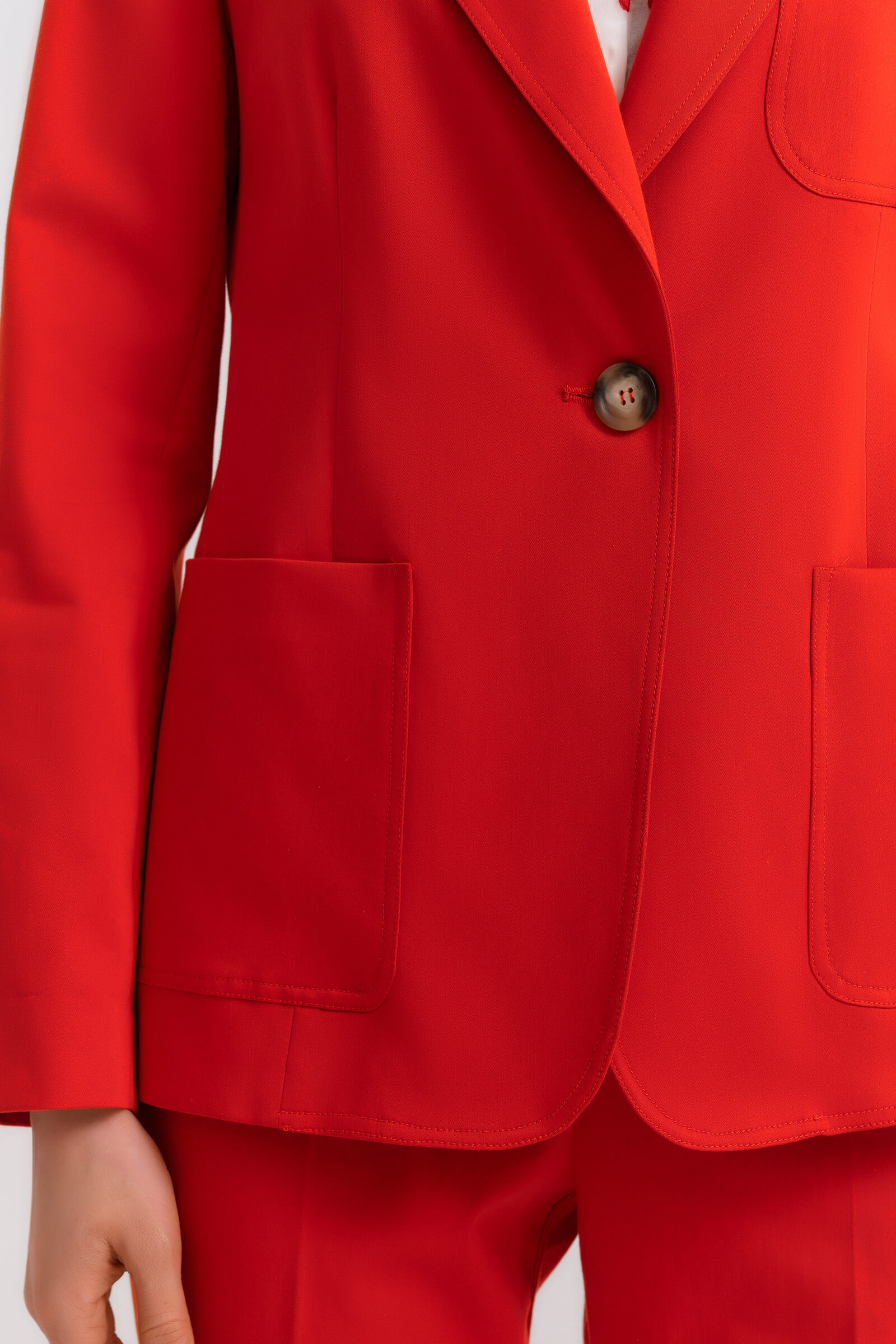 Пиджак с отложным воротником Бренд Diana Gallesi