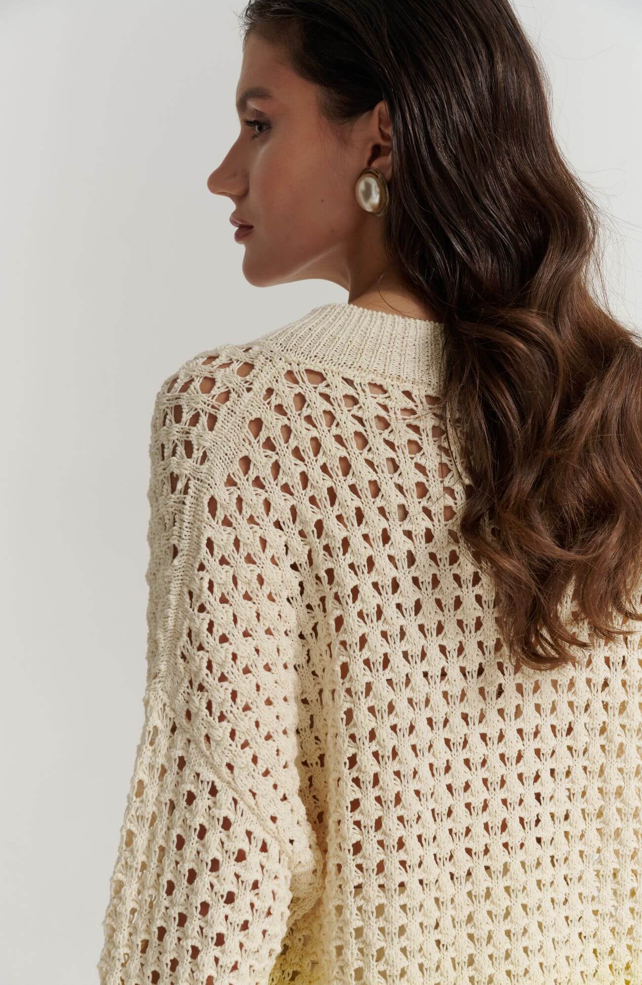 Удлиненный хлопковый пуловер Бренд GentryPortofino