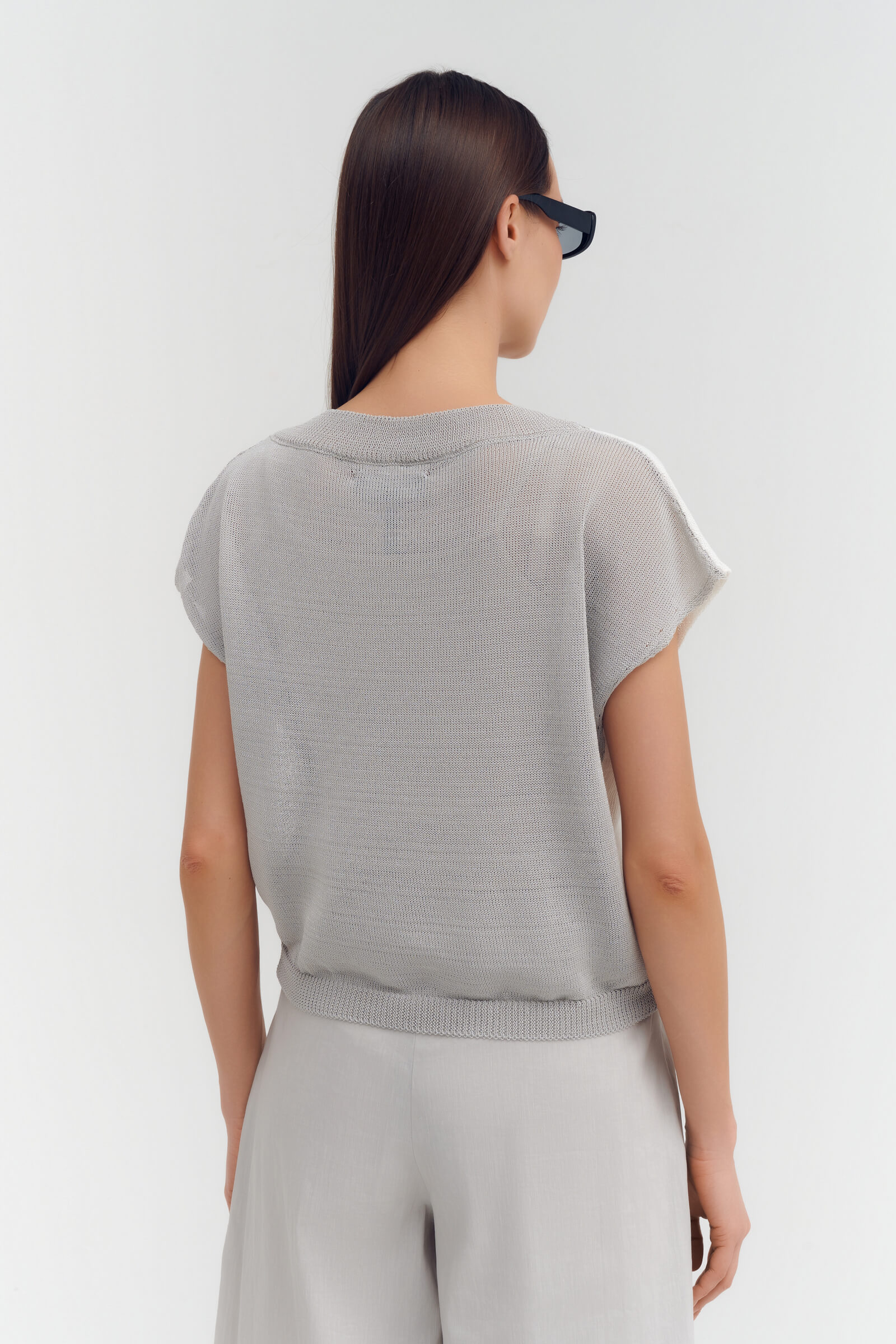 Джемпер свободного кроя Бренд Sarah Pacini