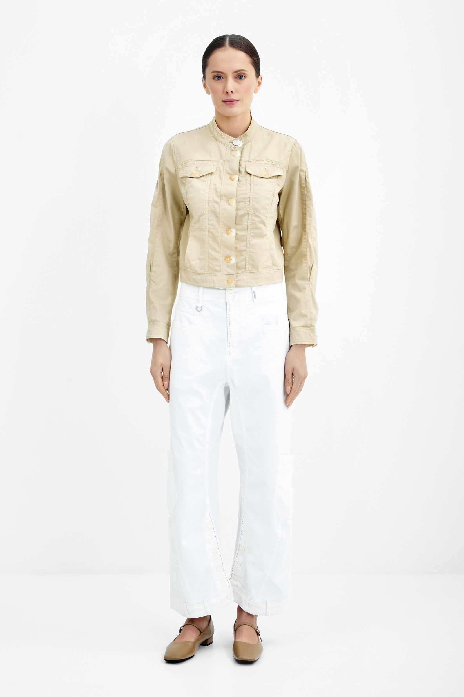 Куртка с вареным эффектом Бренд High