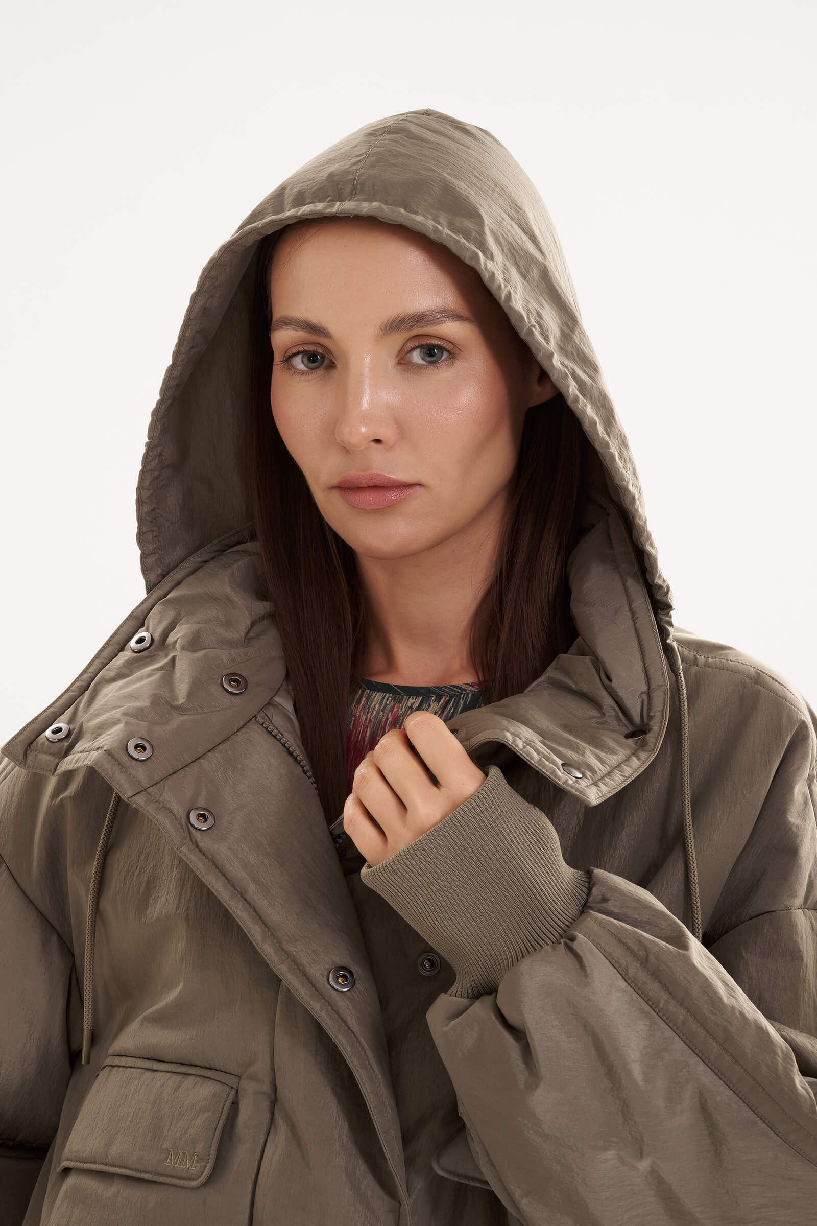 Куртка-бомбер из водонепроницаемого и ветрозащитного материала Бренд MM