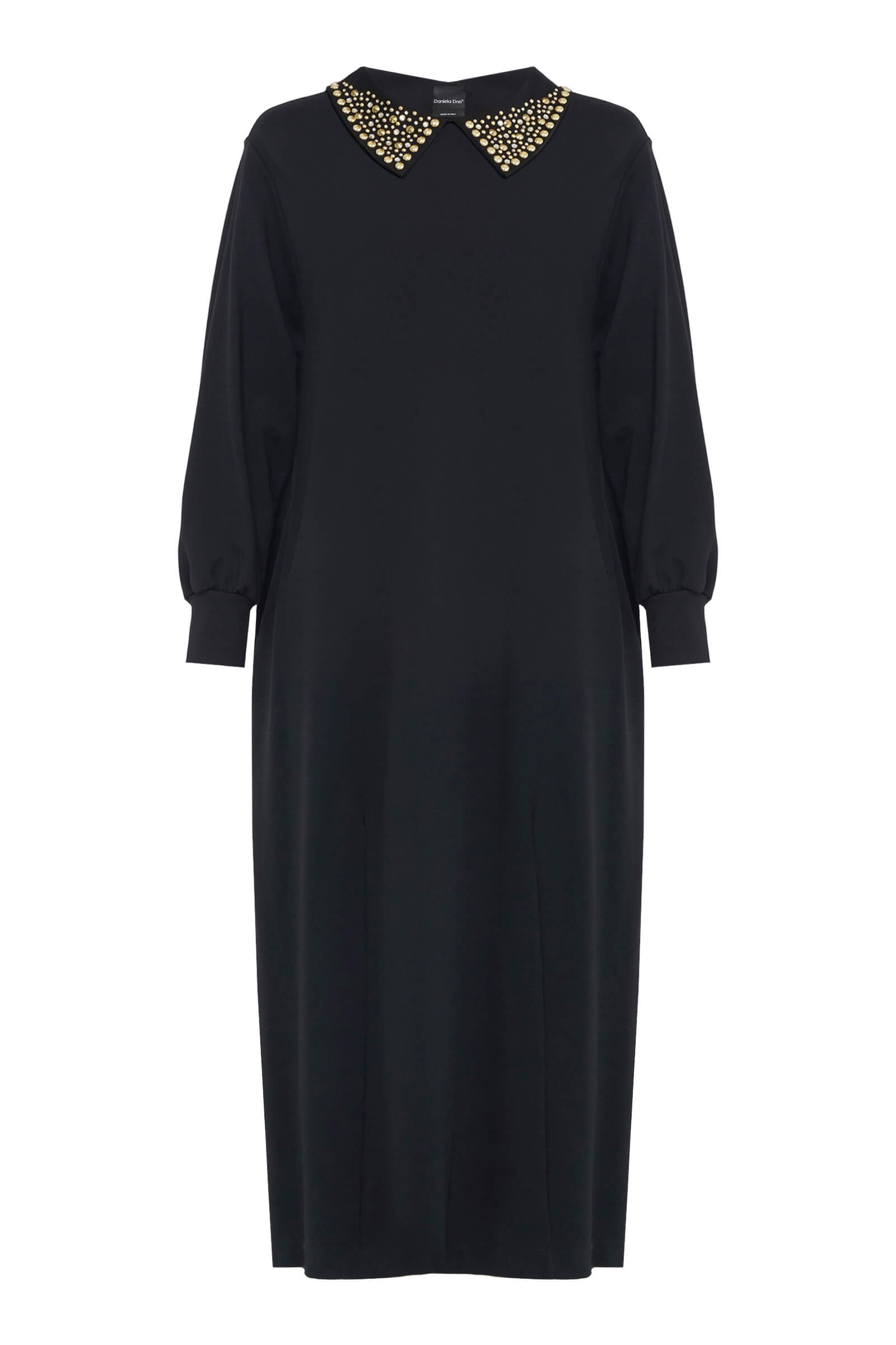 Платье с декорированным воротником Бренд Daniela Drei