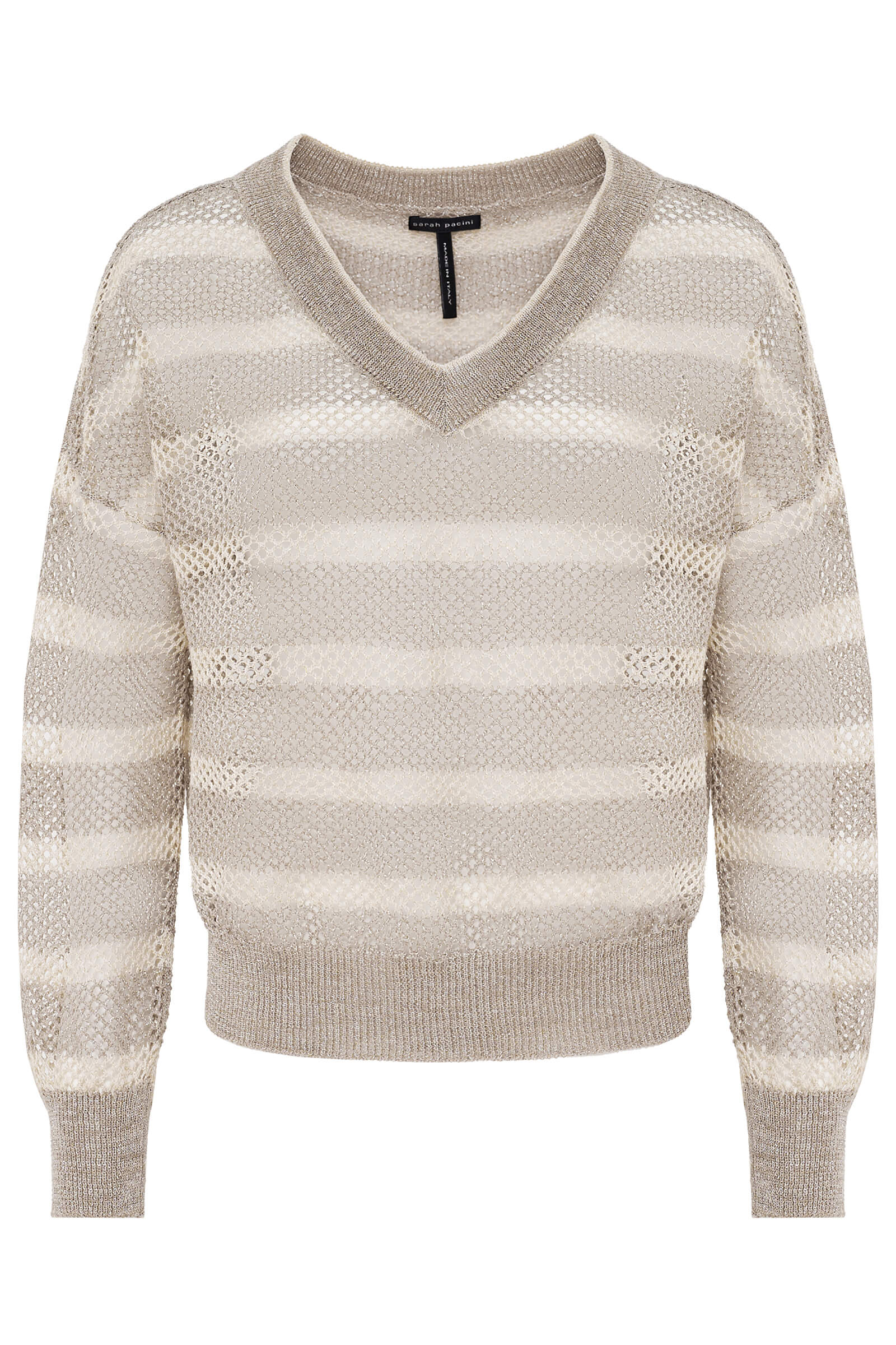 Пуловер с длинным рукавом Бренд Sarah Pacini