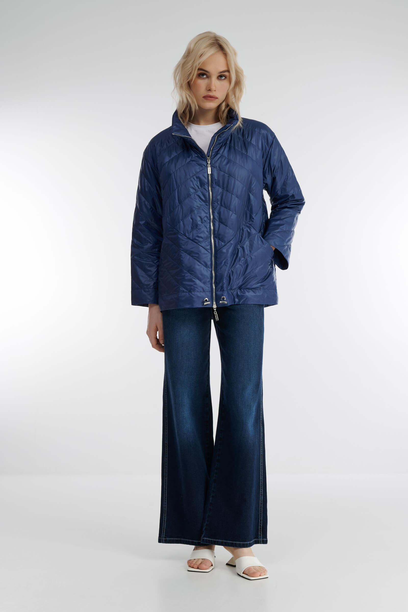 Стеганая куртка на молнии Бренд Caterina Leman