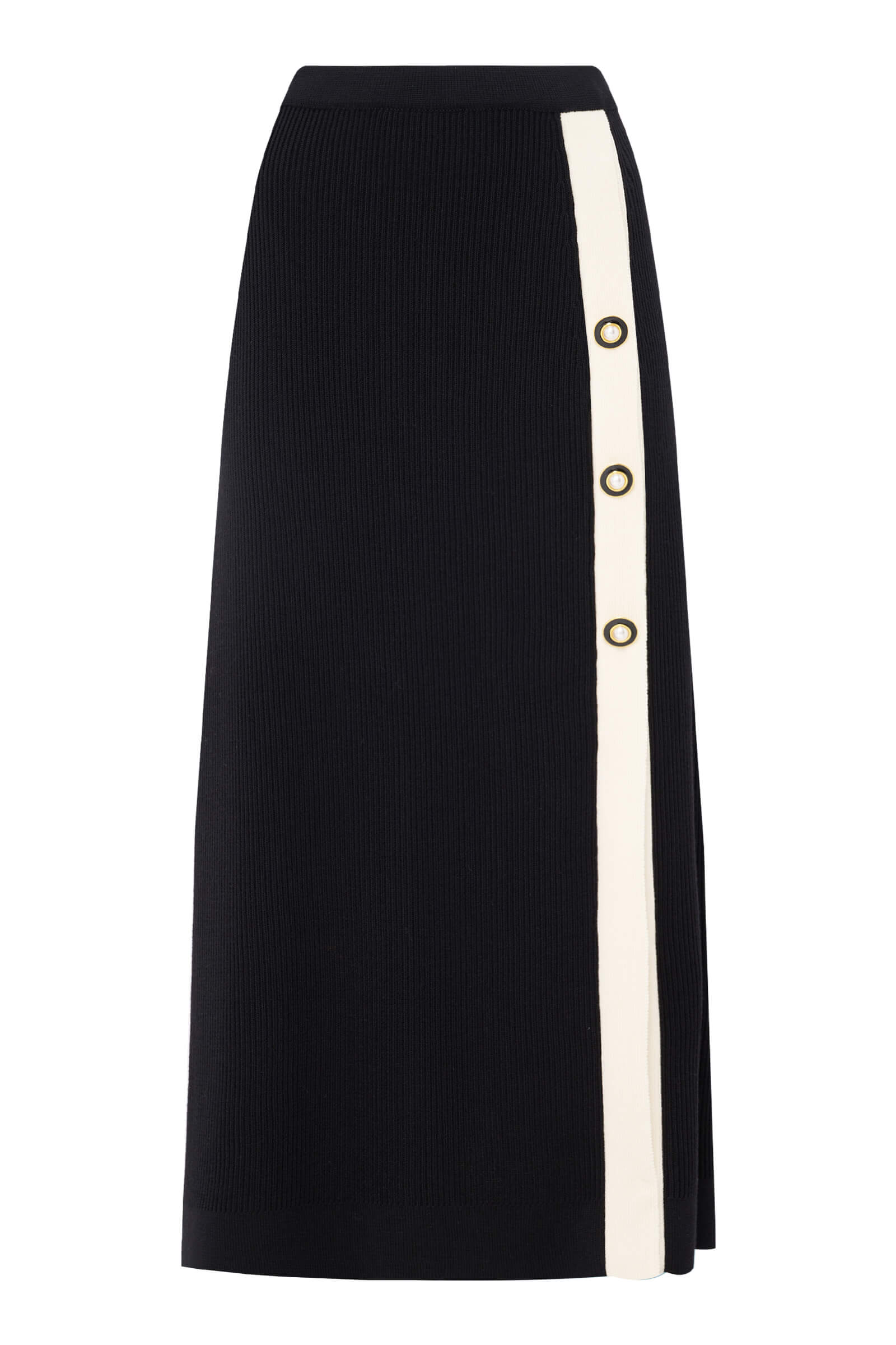 Трикотажная юбка с боковым разрезом Бренд Daniela Drei