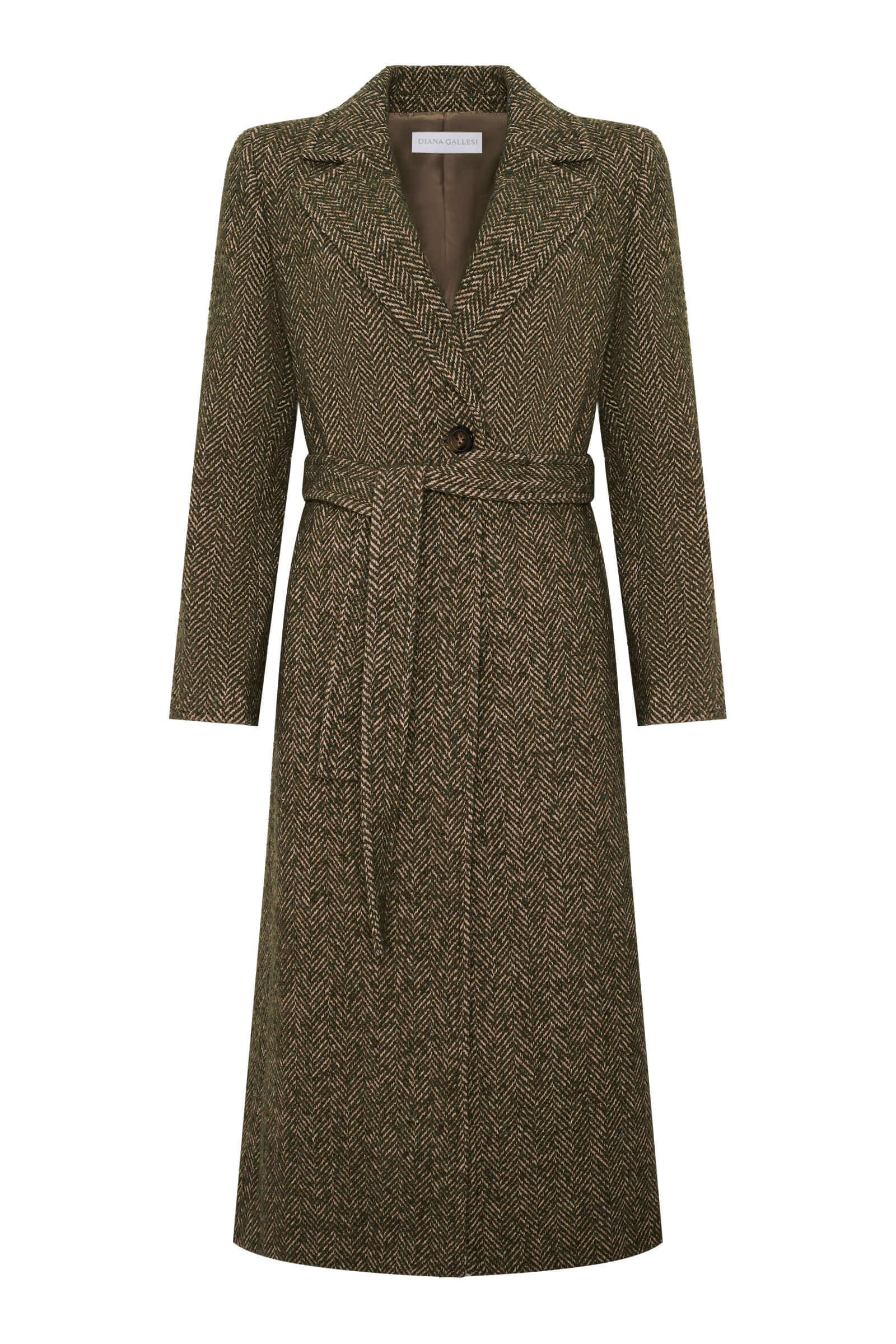 Пальто с английским воротником Бренд Diana Gallesi