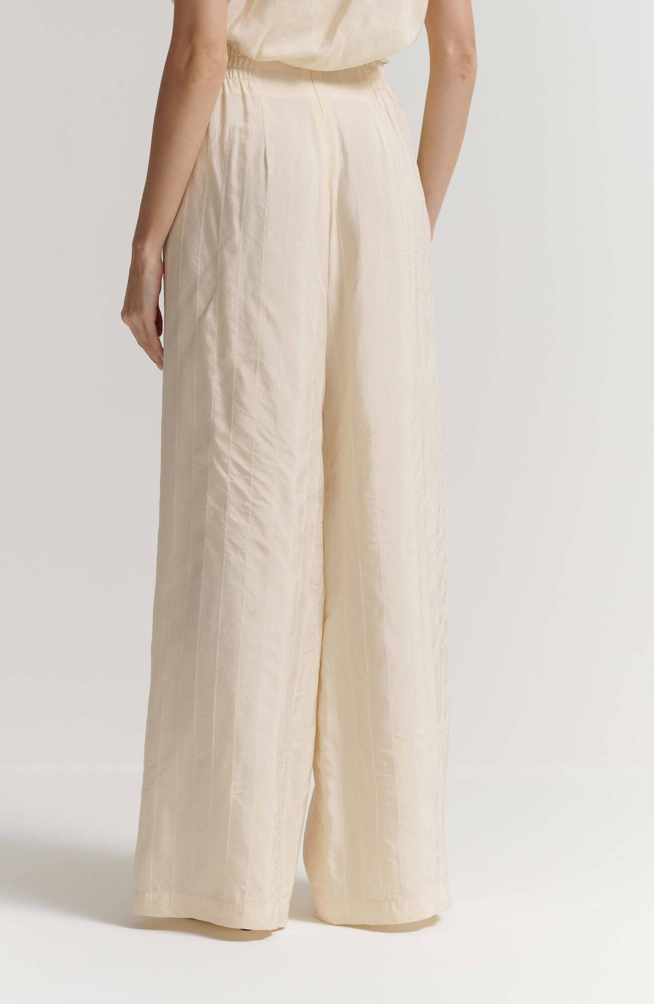 Широкие брюки в полоску Бренд GentryPortofino