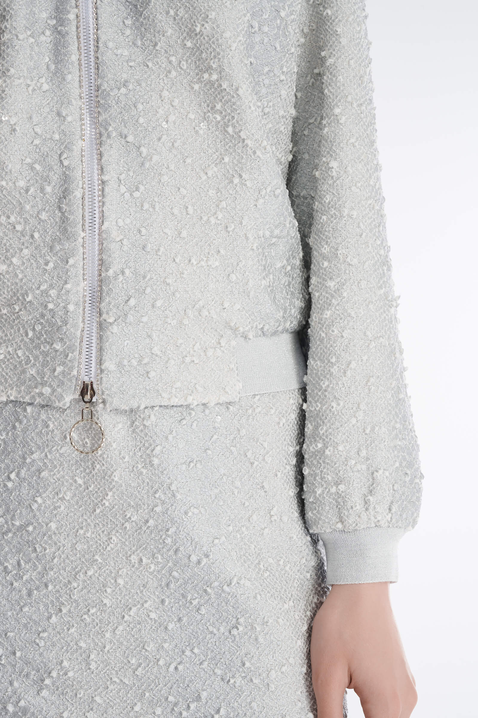 Фактурный бомбер Бренд Caterina Leman