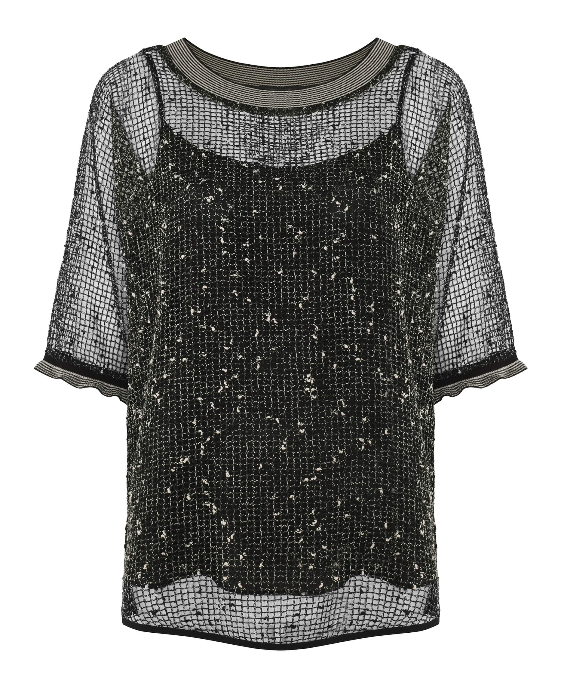 Блузка с перфорацией Бренд Caterina Leman