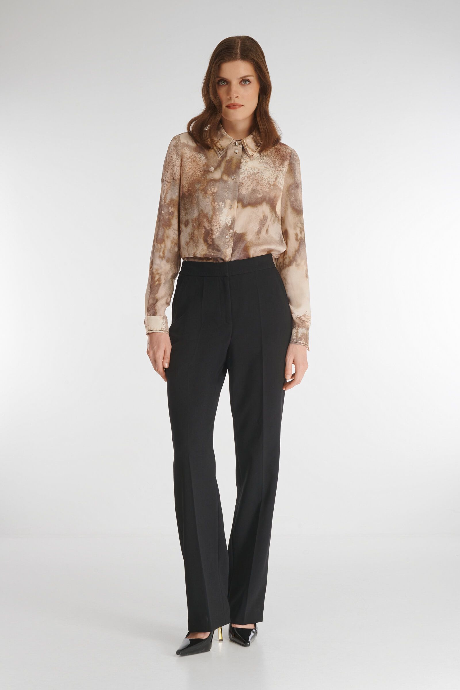 Брюки прямого кроя Бренд Caterina Leman