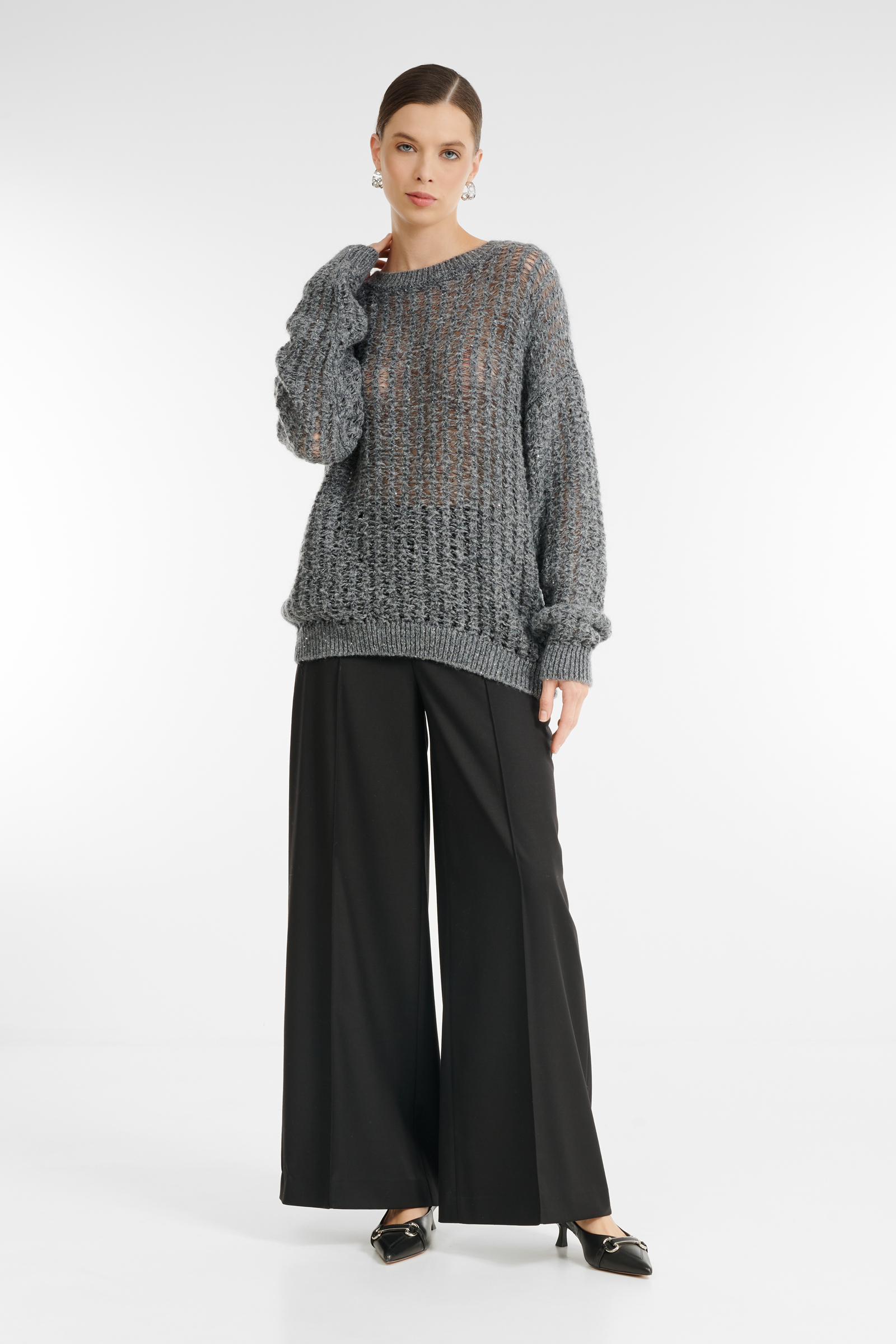 Полупрозрачный джемпер Бренд Rocco Ragni