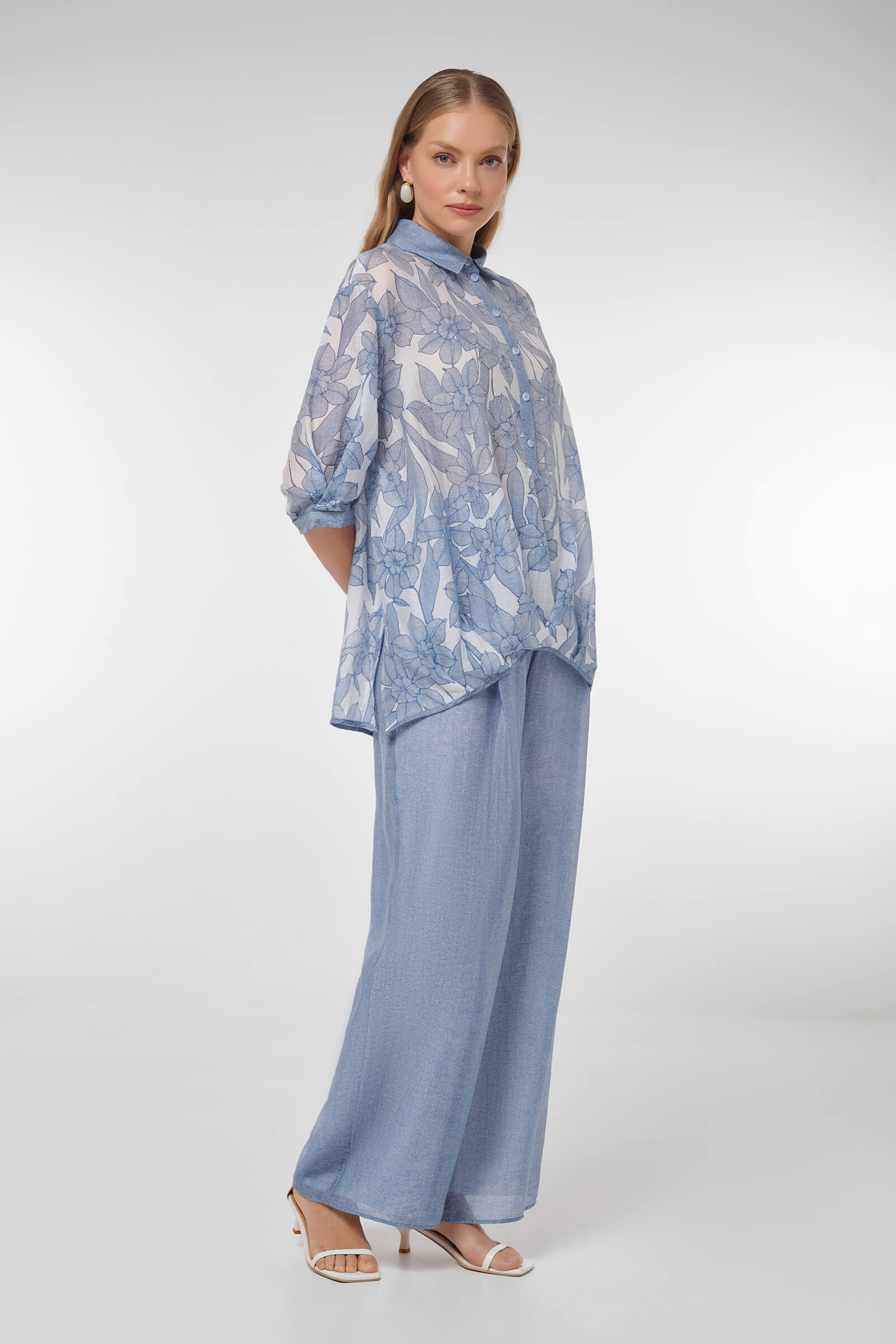 Широкие брюки Бренд Caterina Leman