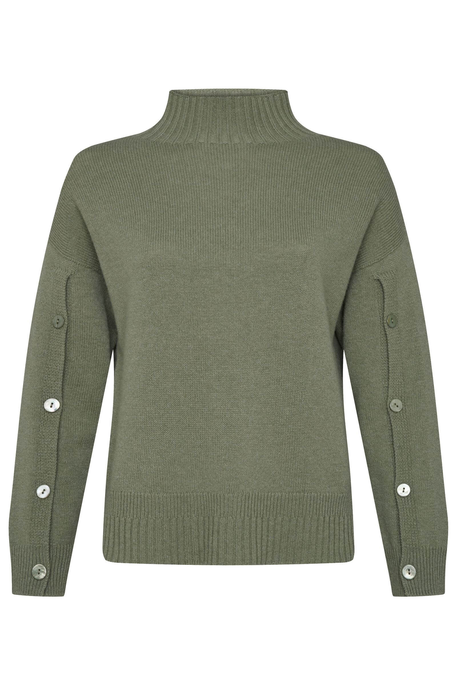 Свитер с пуговицами на рукавах Бренд Caterina Leman