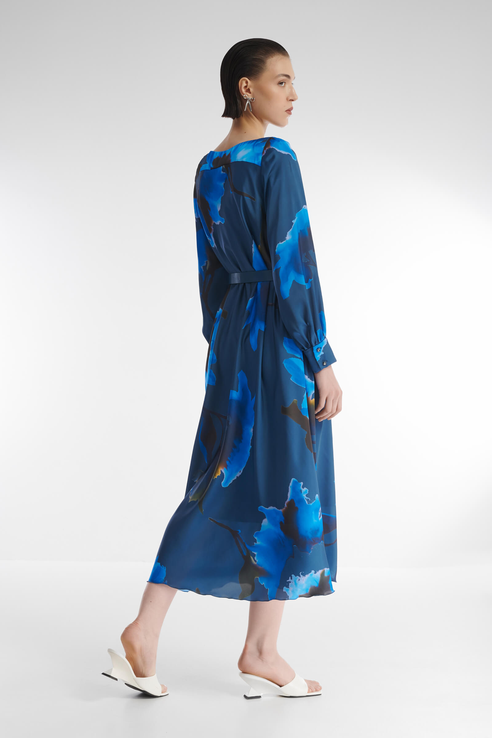 Платье с цветочным принтом Бренд Caterina Leman