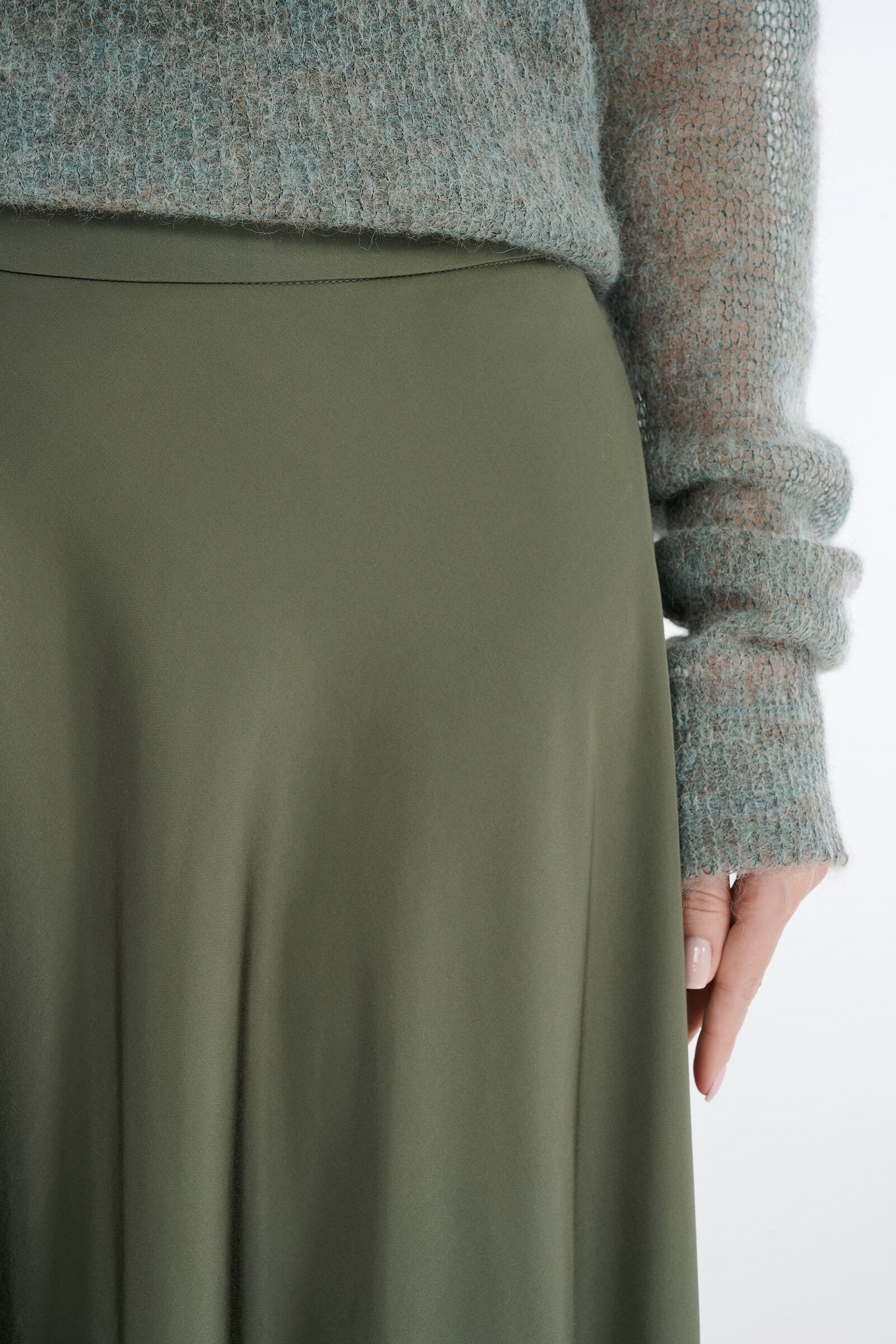 Длинная расклешенная юбка Бренд Sarah Pacini