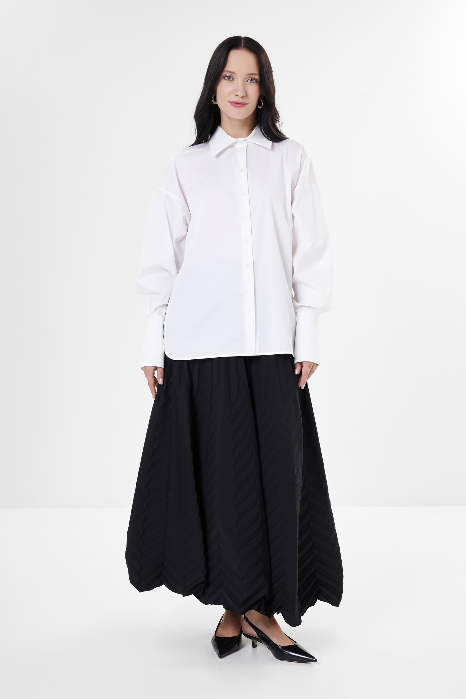 Хлопковая рубашка Бренд Milva Mi