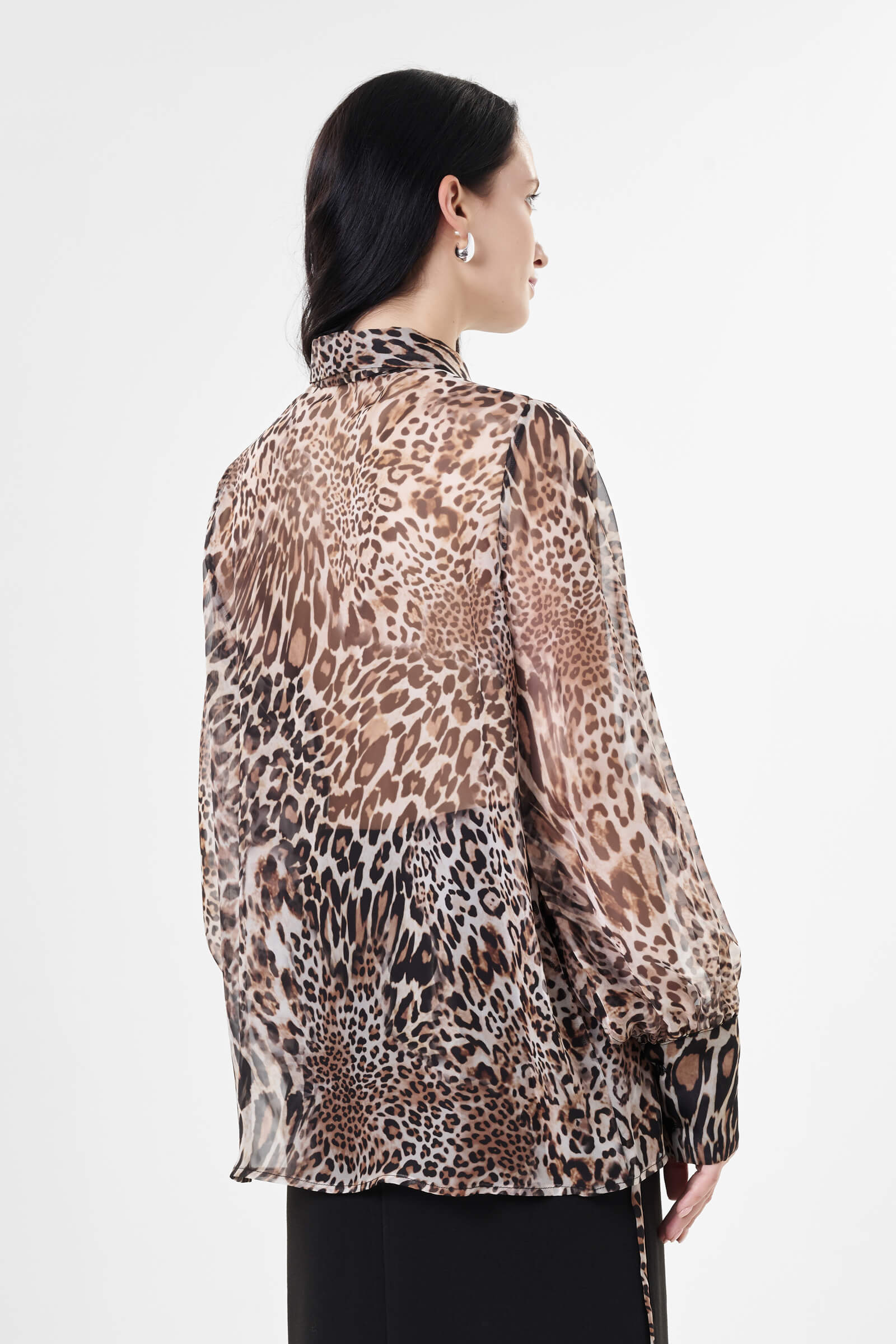 Полупрозрачная рубашка Бренд Milva Mi