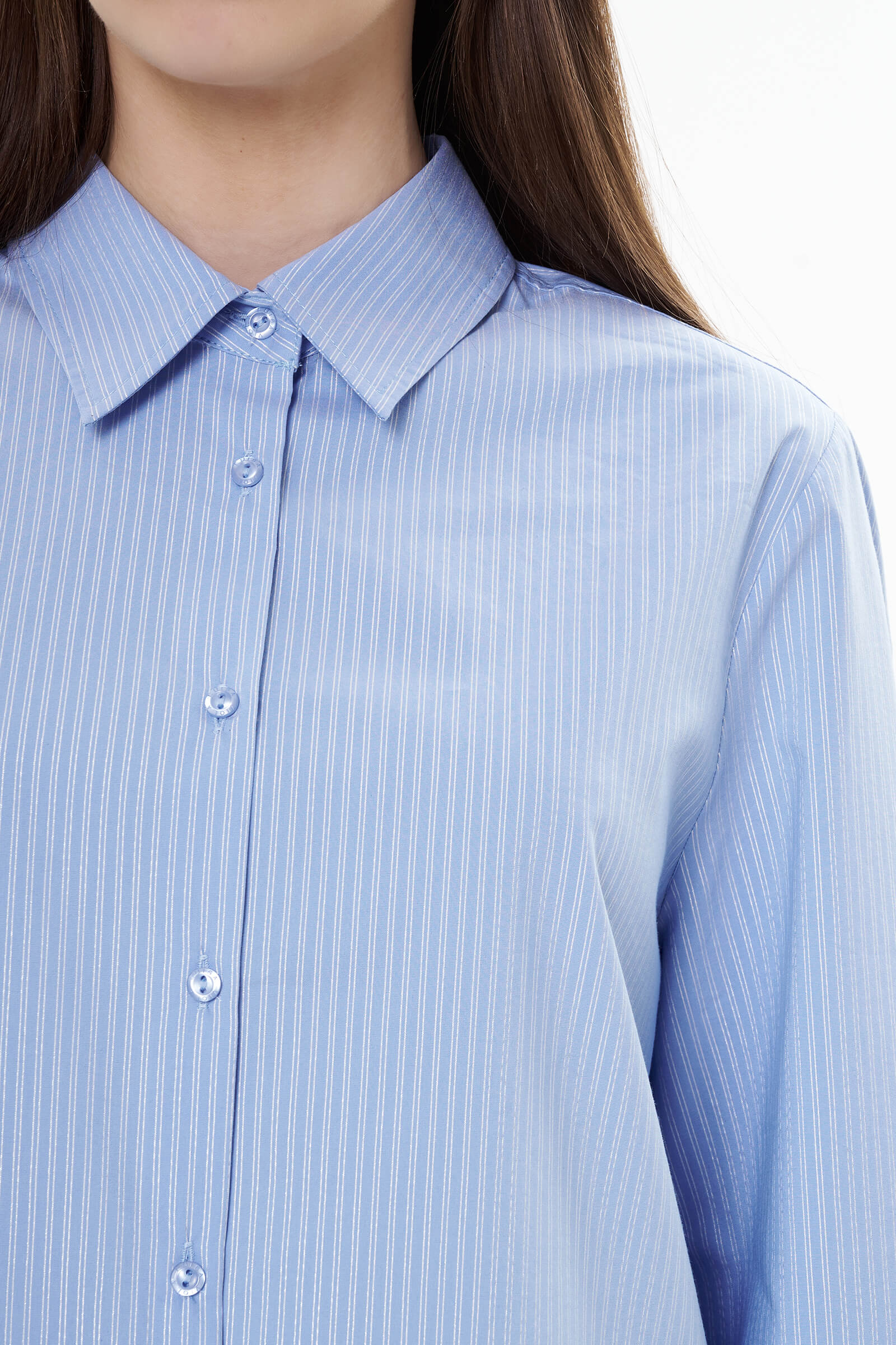 Рубашка из смесового хлопка Бренд Luisa Viola