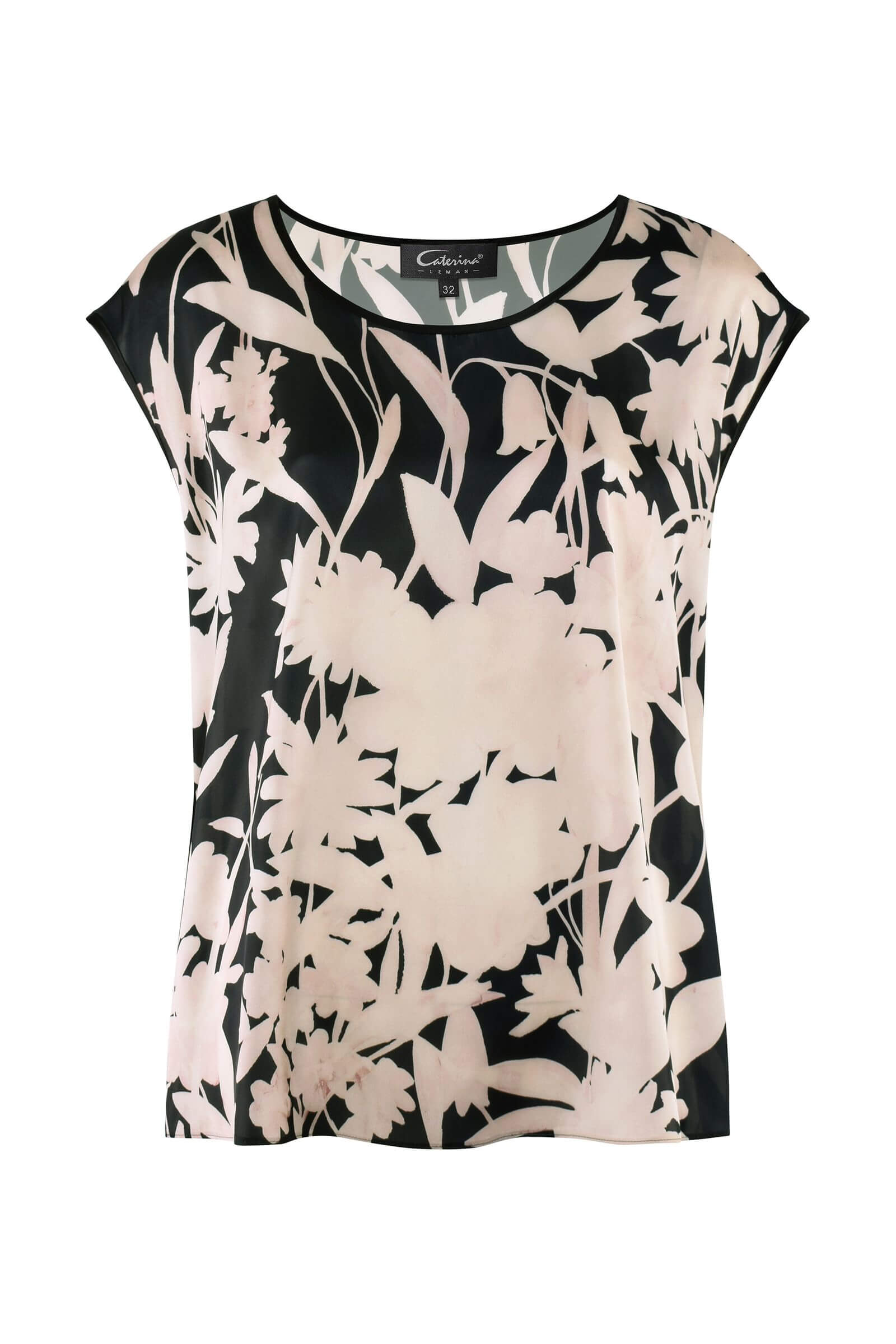 Топ с принтом Бренд Caterina Leman