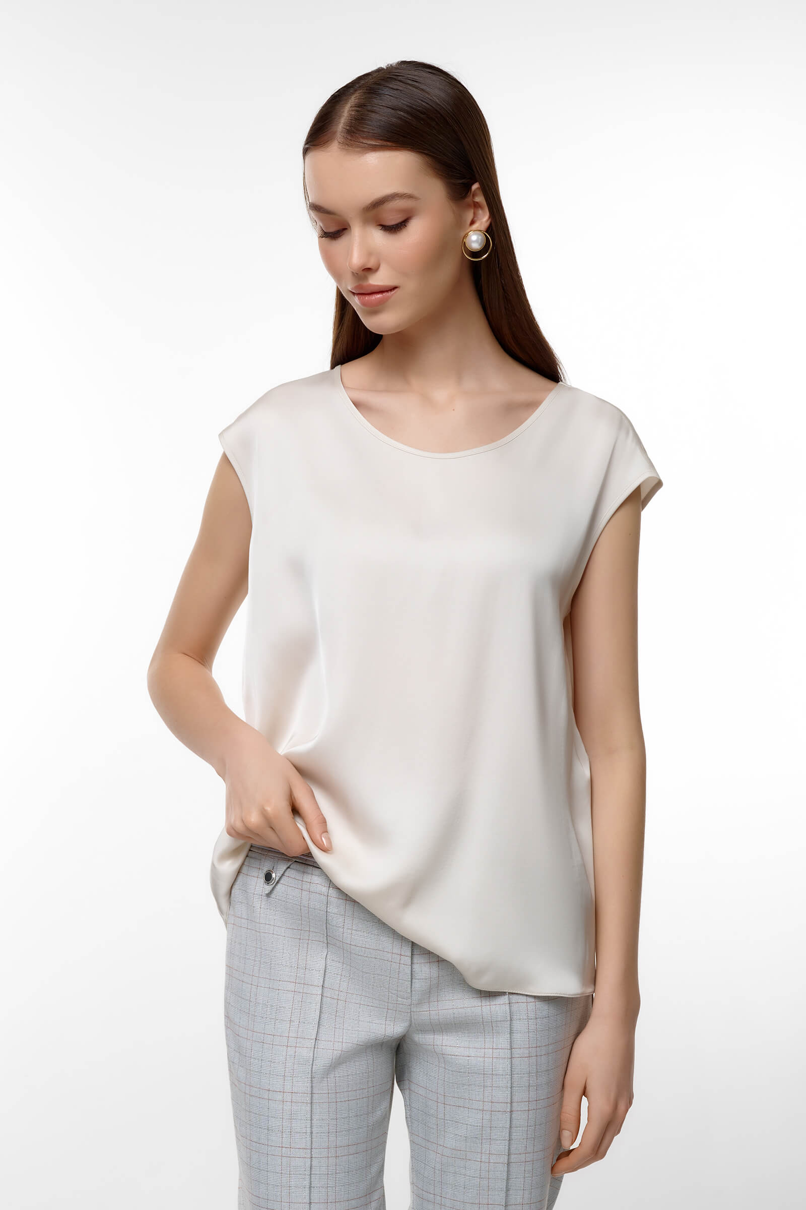 Топ из поливискозы Бренд Caterina Leman