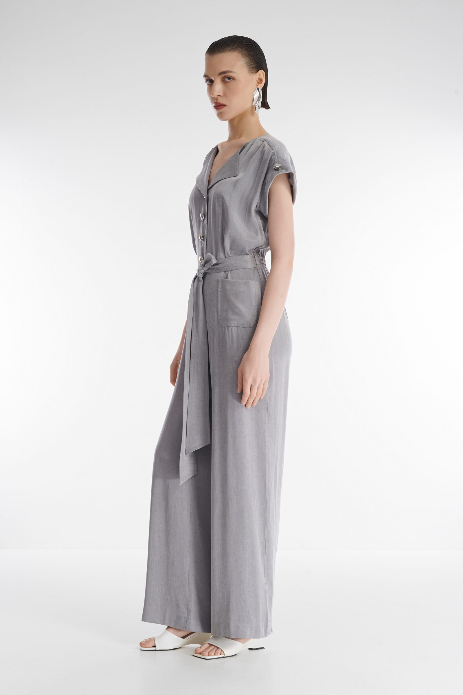 Комбинезон с накладными карманами Бренд Caterina Leman