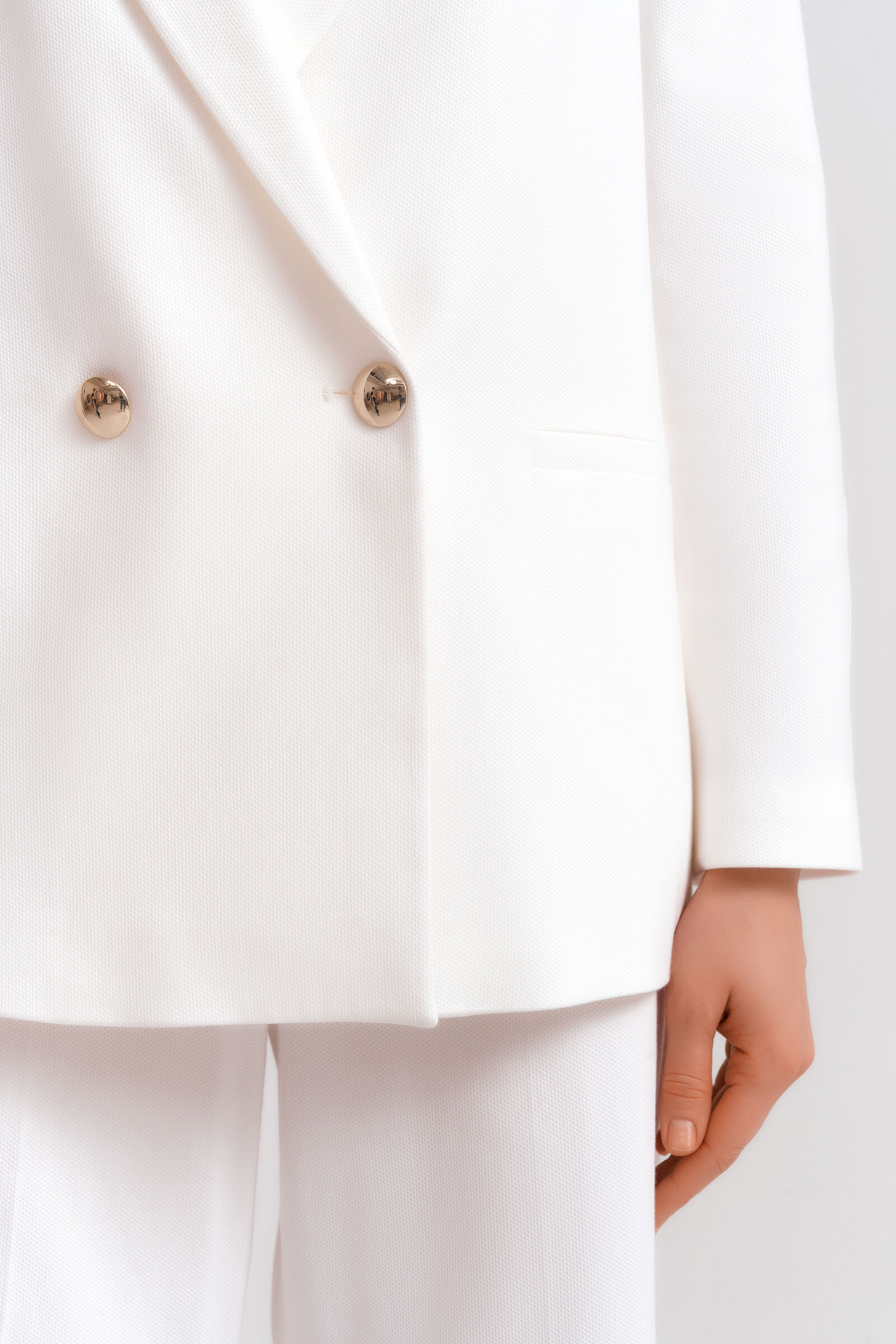 Приталенный двубортный пиджак Бренд Diana Gallesi