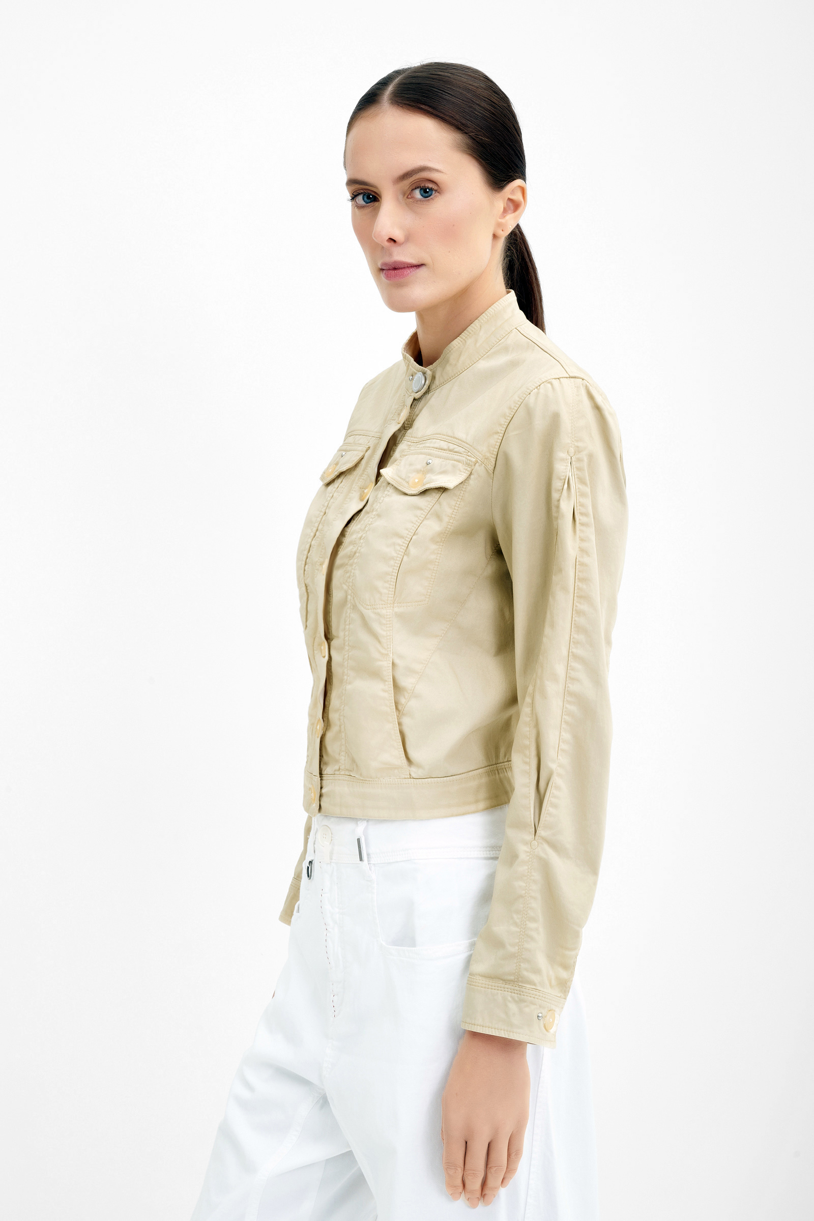 Куртка с вареным эффектом Бренд High