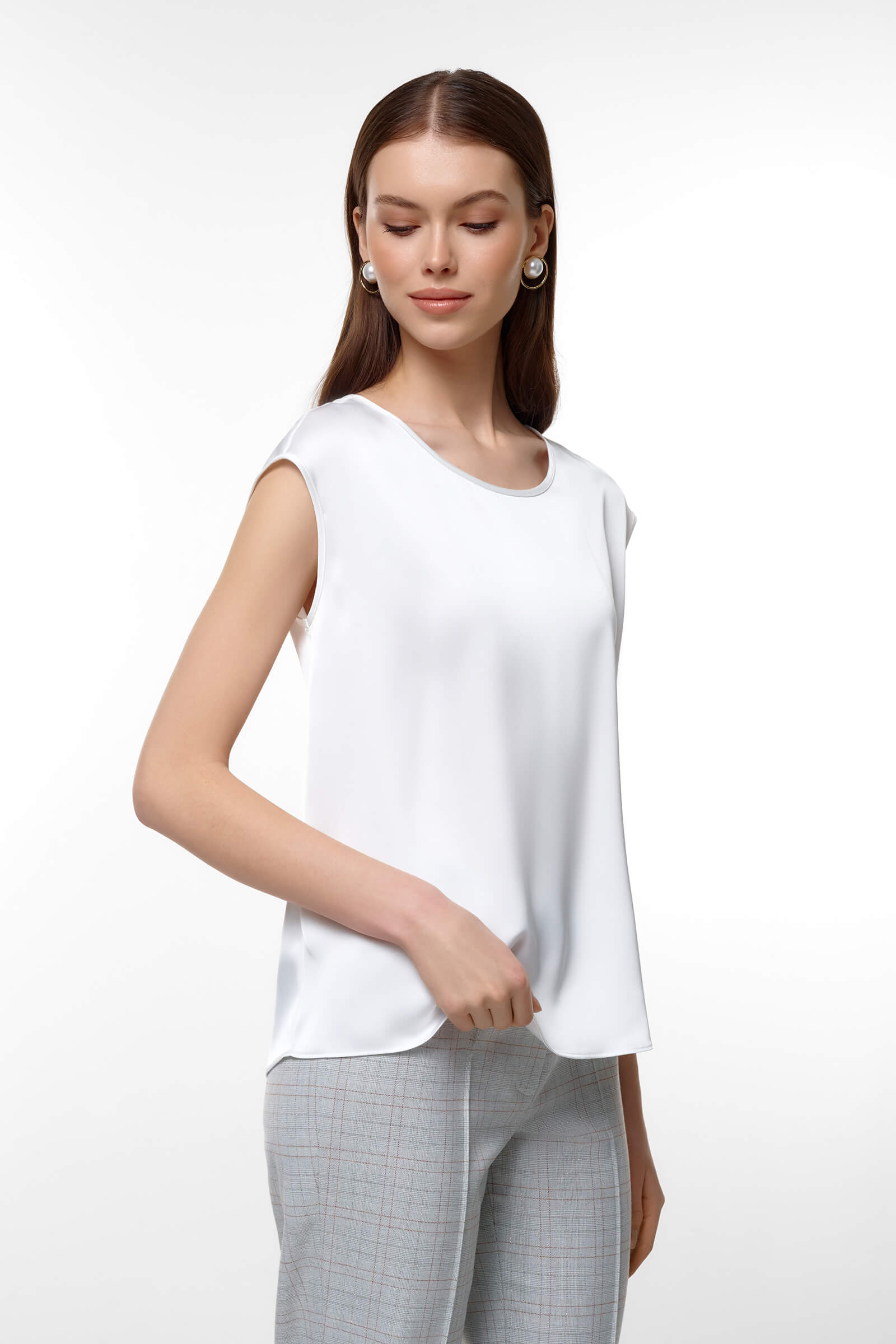 Топ из поливискозы Бренд Caterina Leman