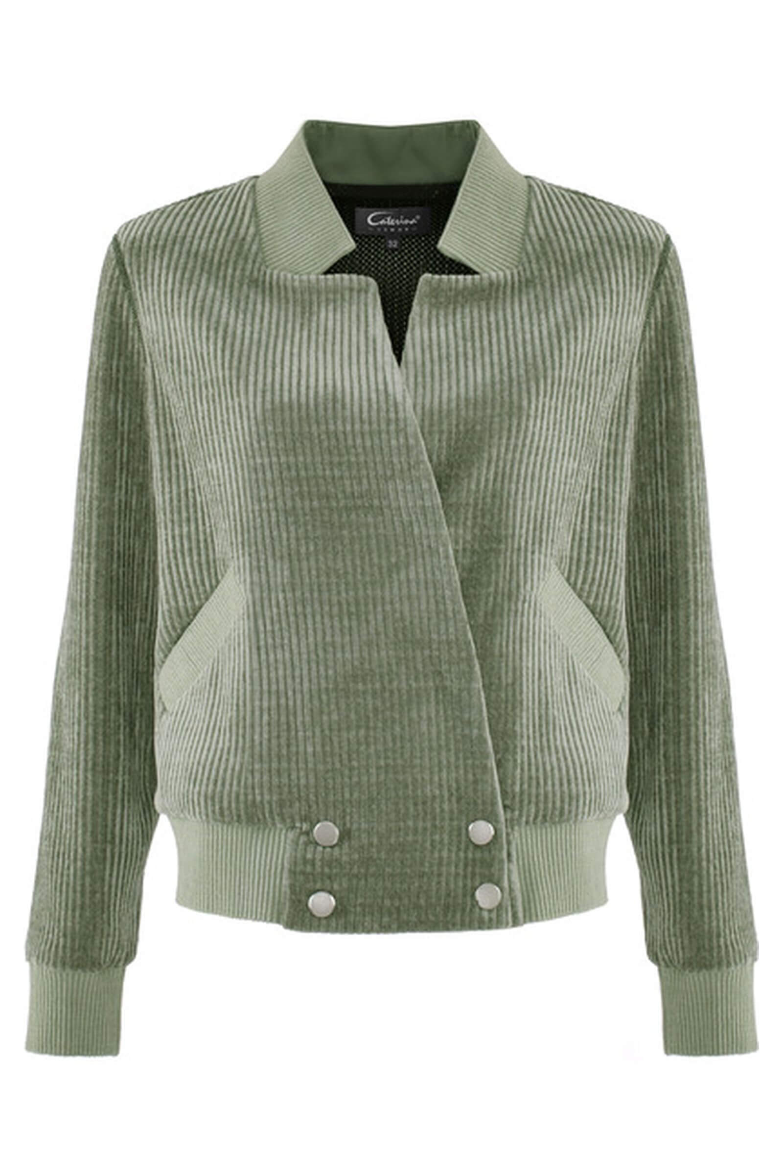 Бомбер из мягкого вельвета Бренд Caterina Leman