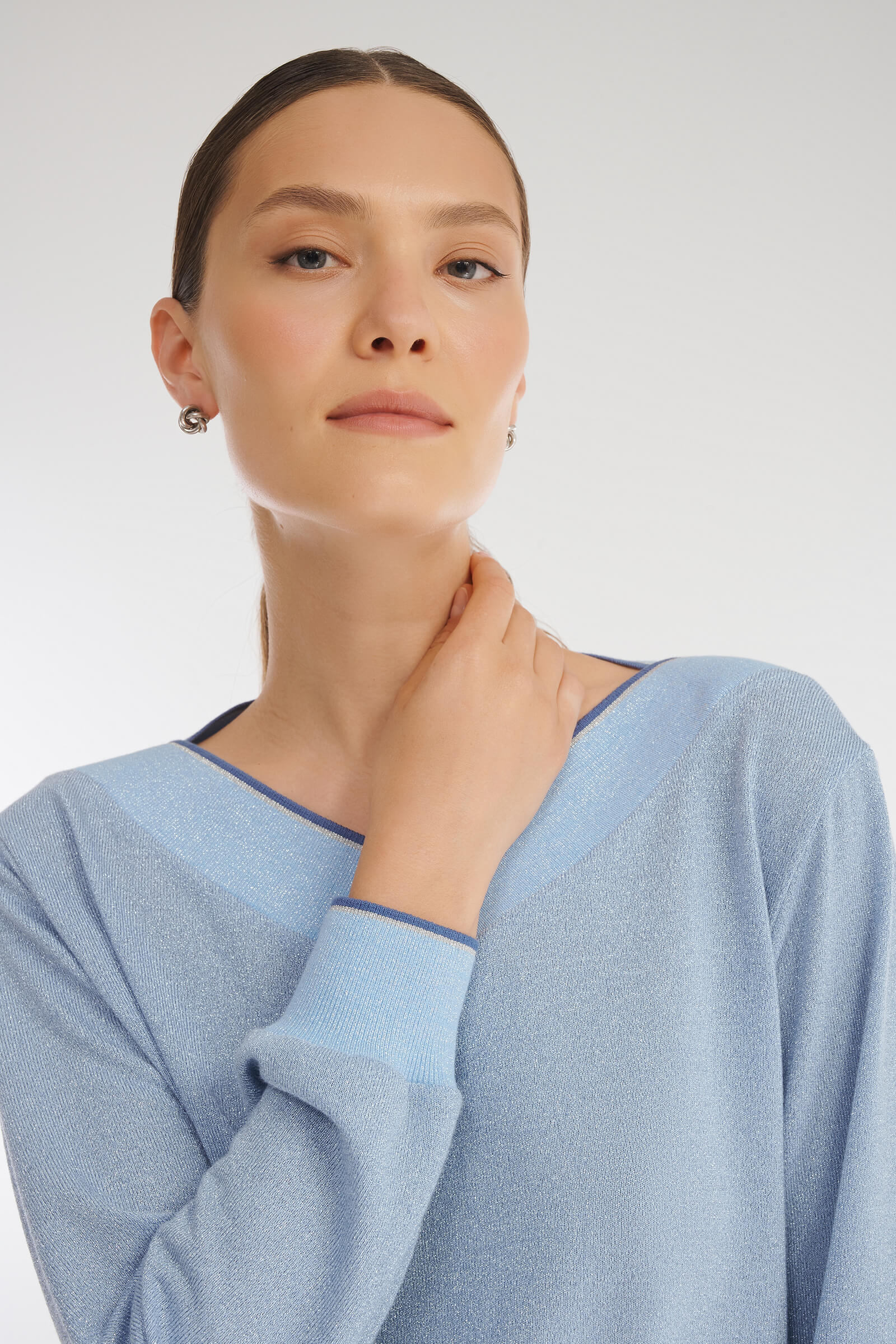 Пуловер из смесовой вискозы Бренд Caterina Leman