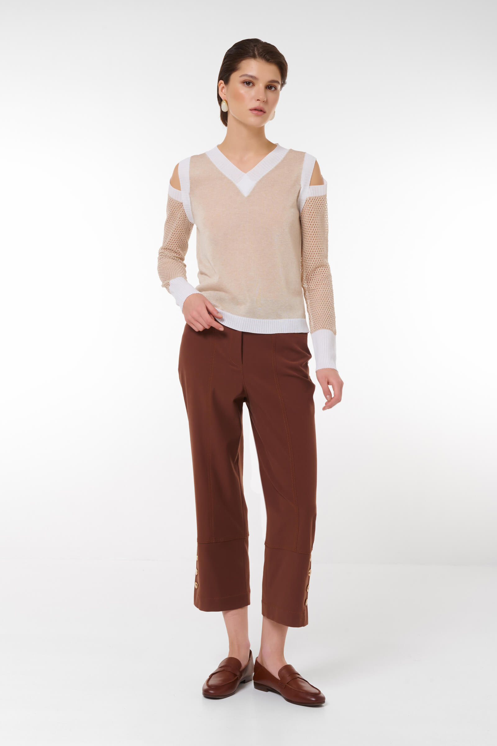 Джемпер с люрексом Бренд Caterina Leman