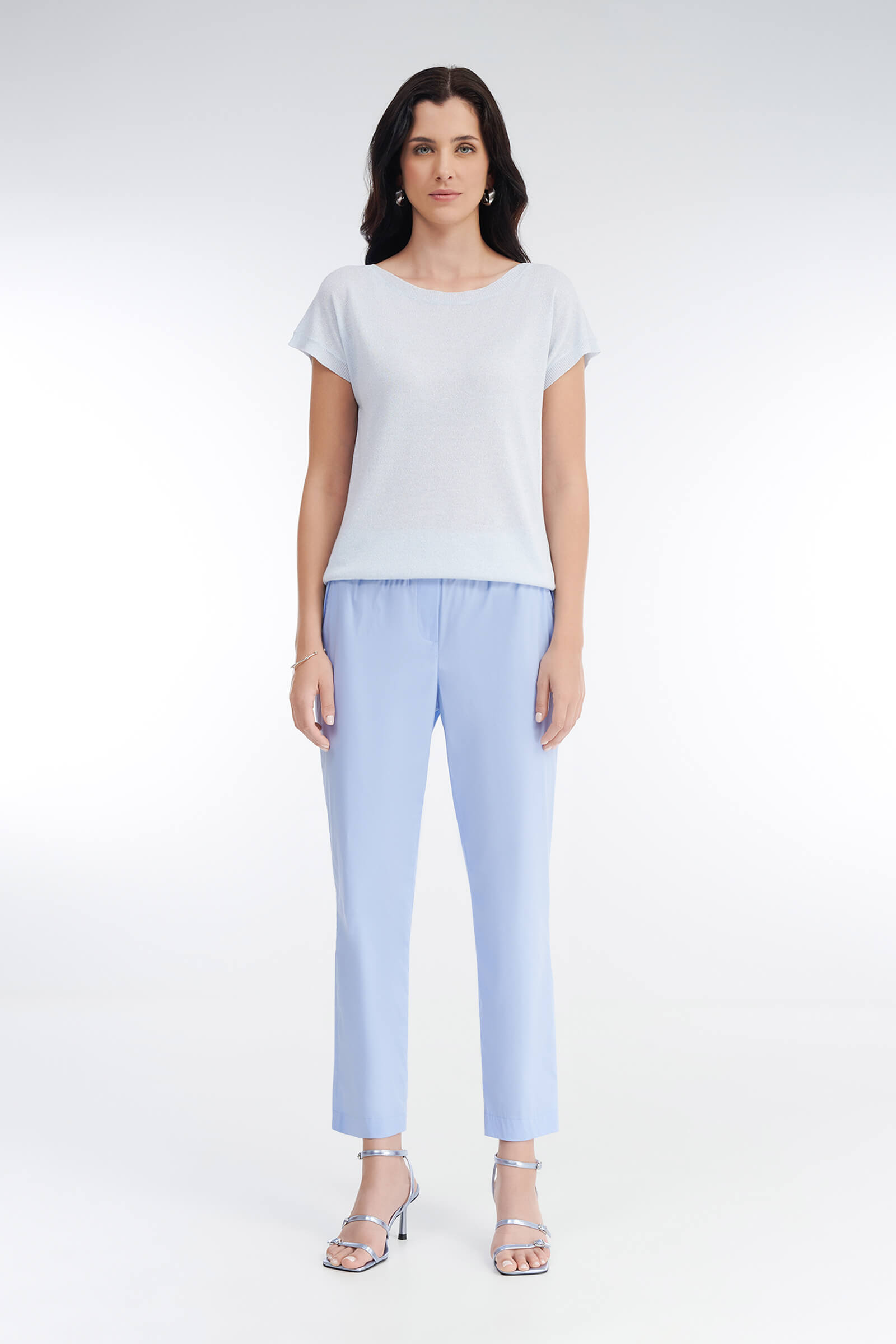 Брюки с поясом на резинке Бренд Rocco Ragni