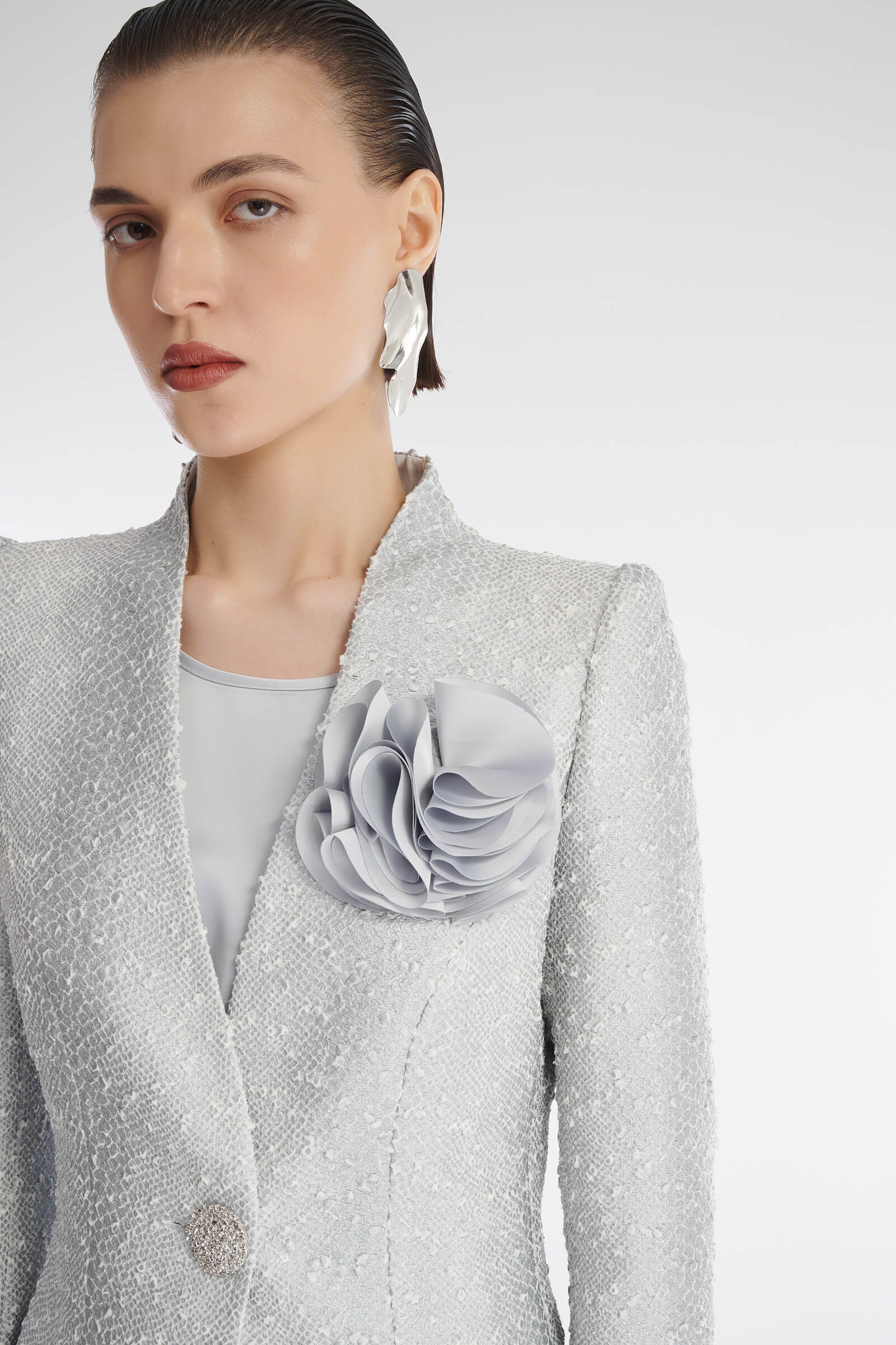 Фактурный жакет с микропайетками Бренд Caterina Leman