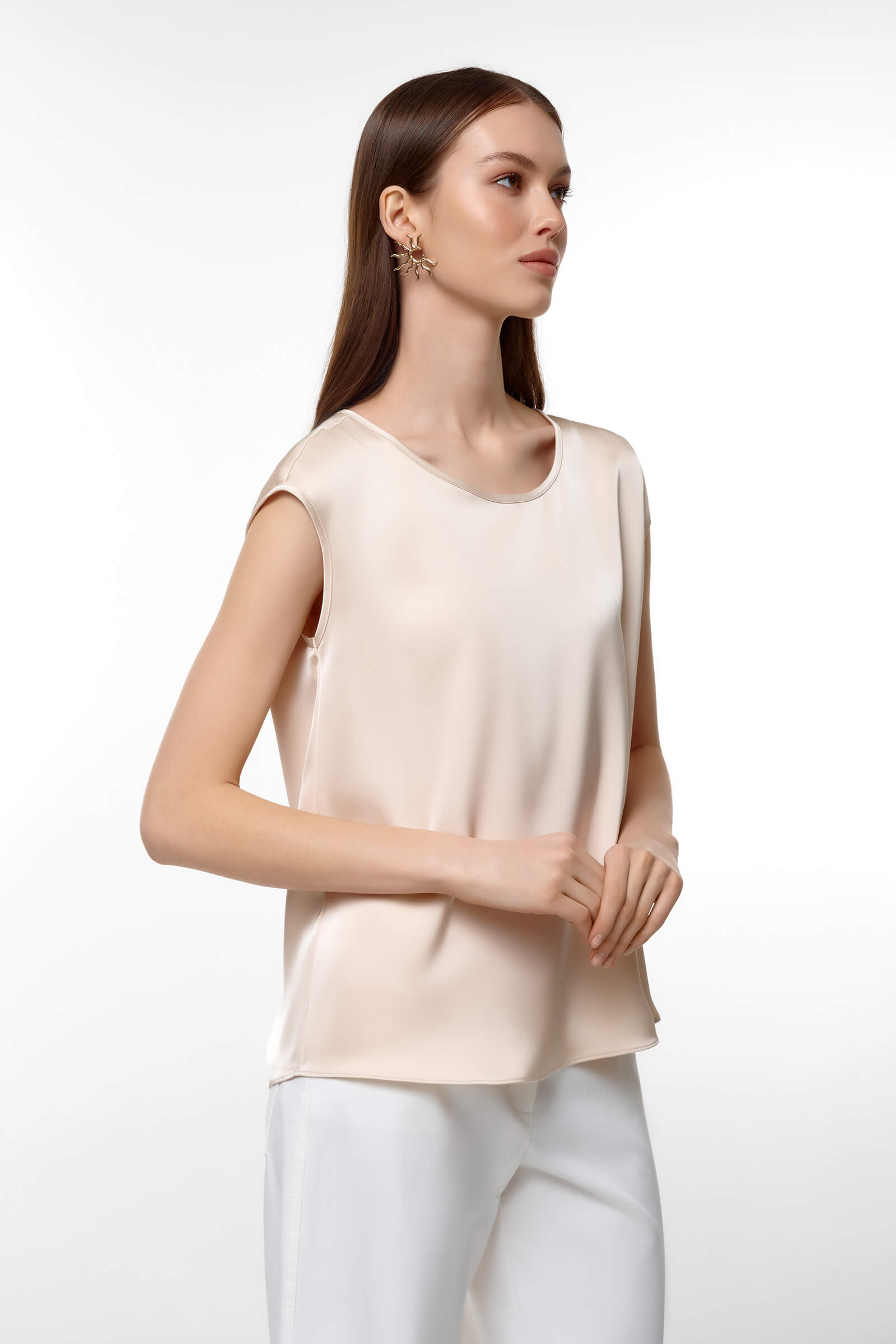 Топ из поливискозы Бренд Caterina Leman