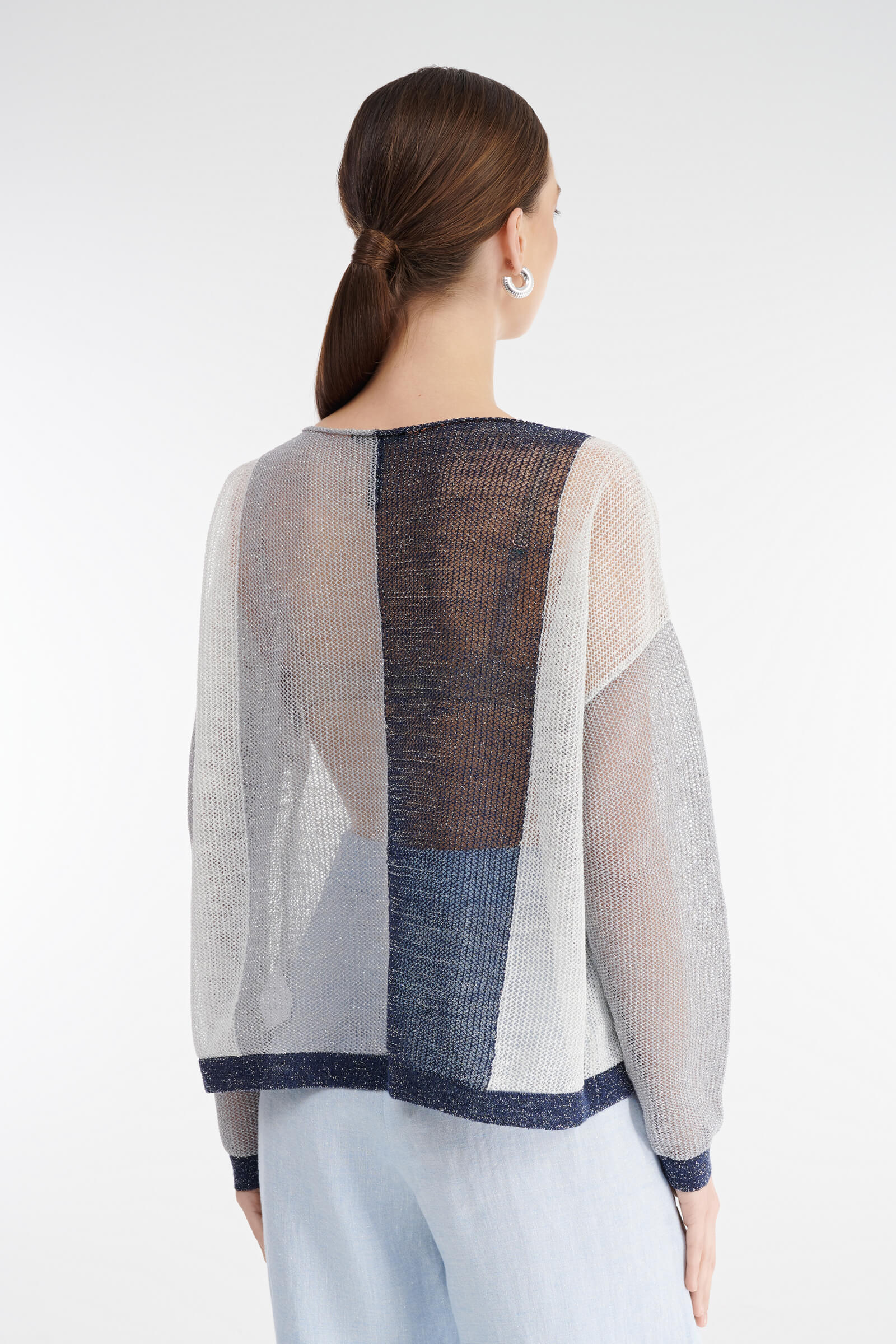 Джемпер из тонкого трикотажа Бренд Sarah Pacini