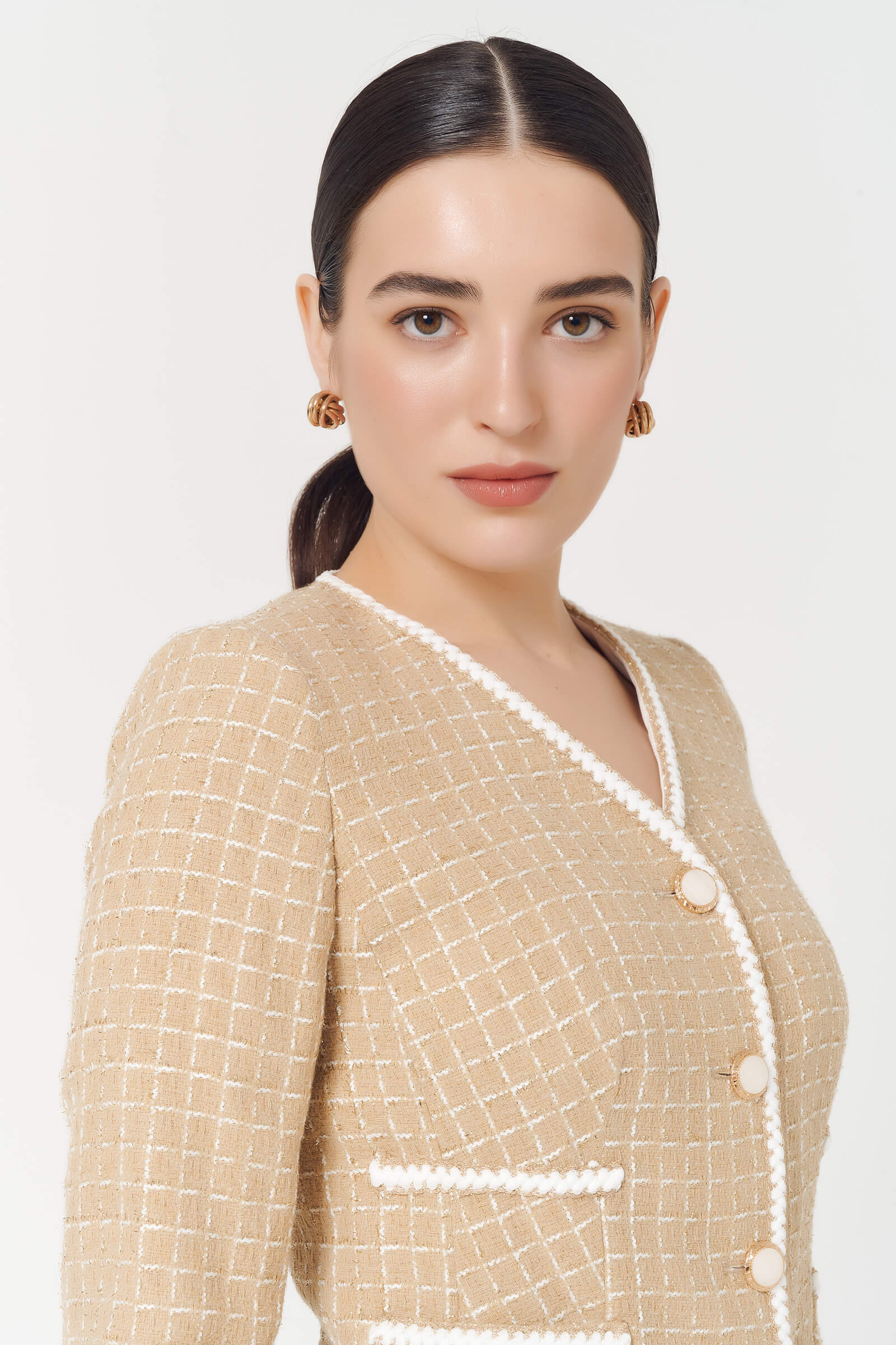 Жакет с люрексом Бренд Caterina Leman