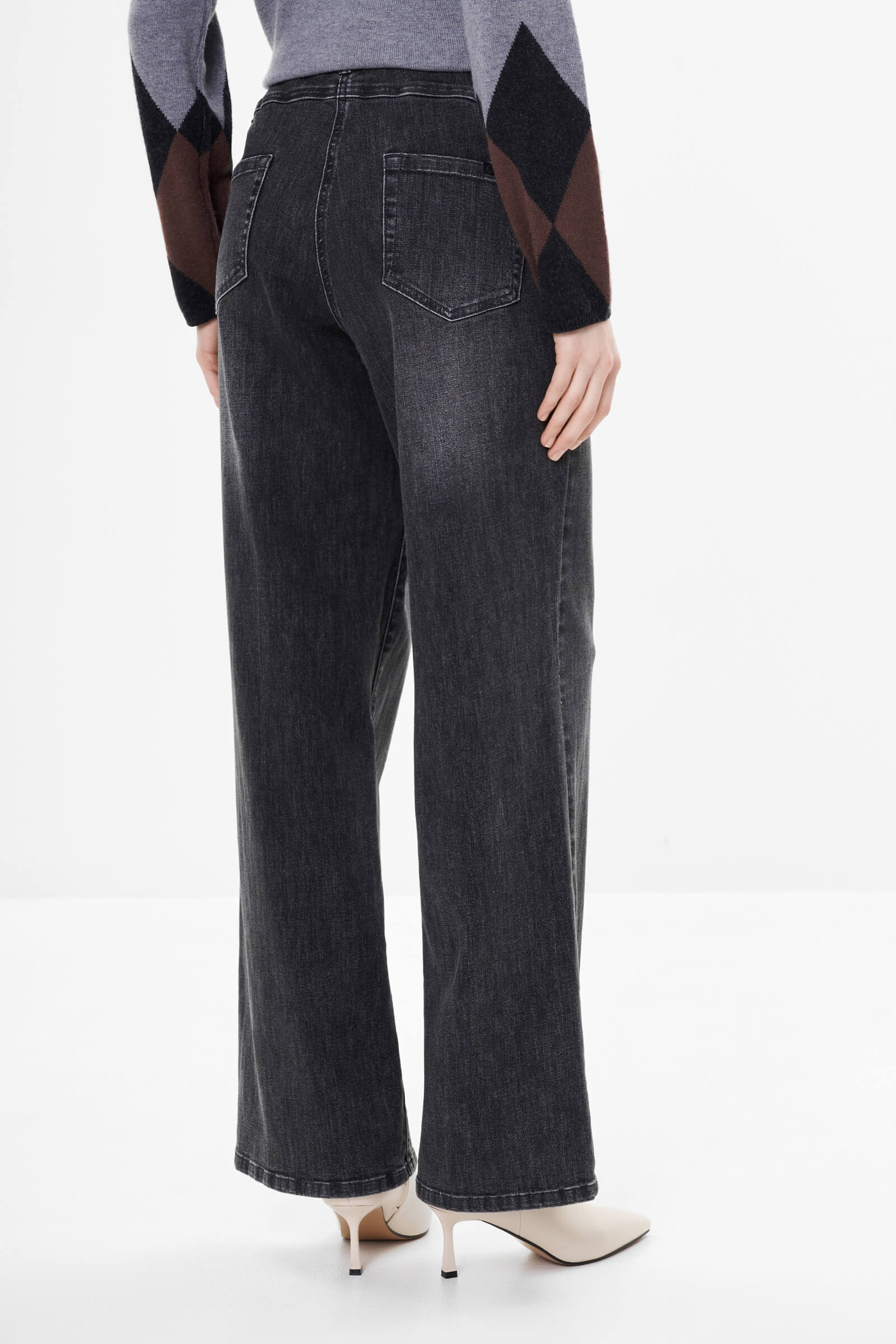 Джинсы с высокой посадкой Бренд Luisa Viola