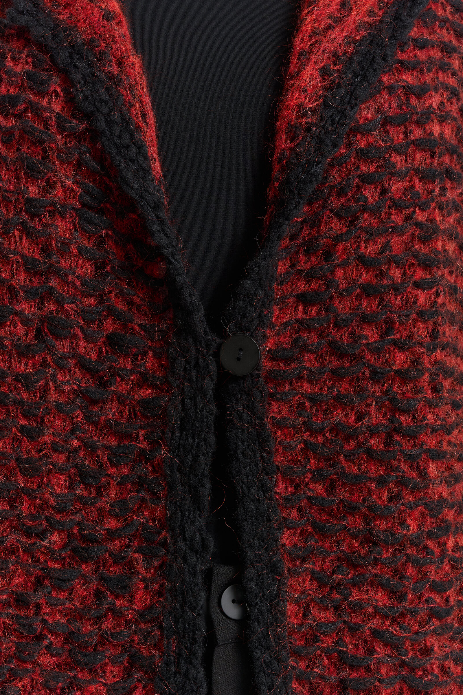 Кардиган из шерсти и мохера Бренд Sarah Pacini