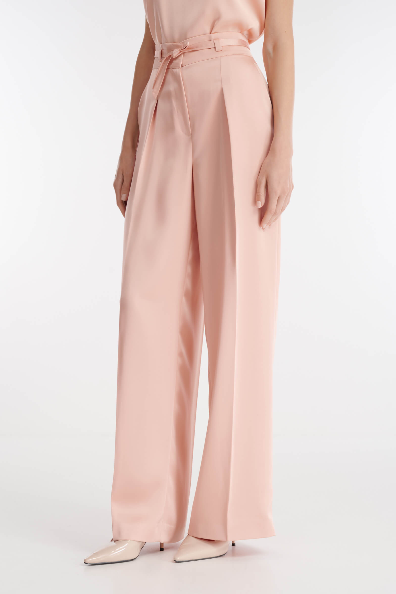 Атласные брюки Бренд Caterina Leman