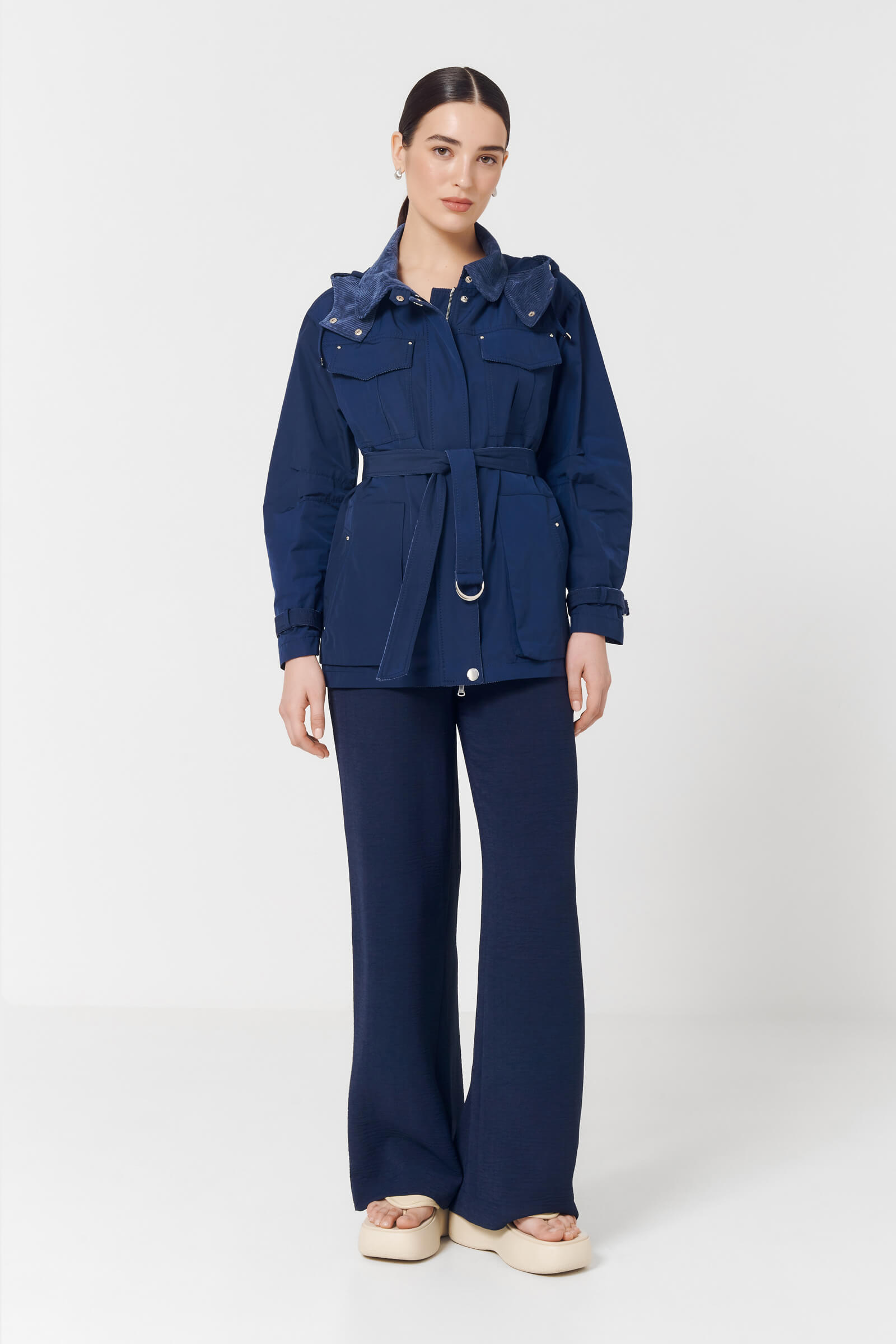 Куртка с вельветовыми вставками Бренд Caterina Leman