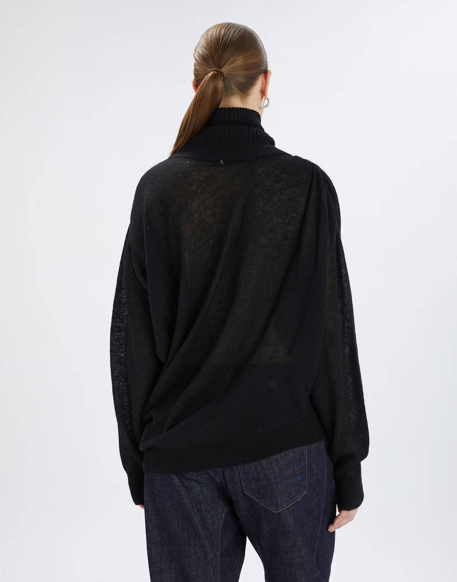 Асимметричная водолазка Бренд High