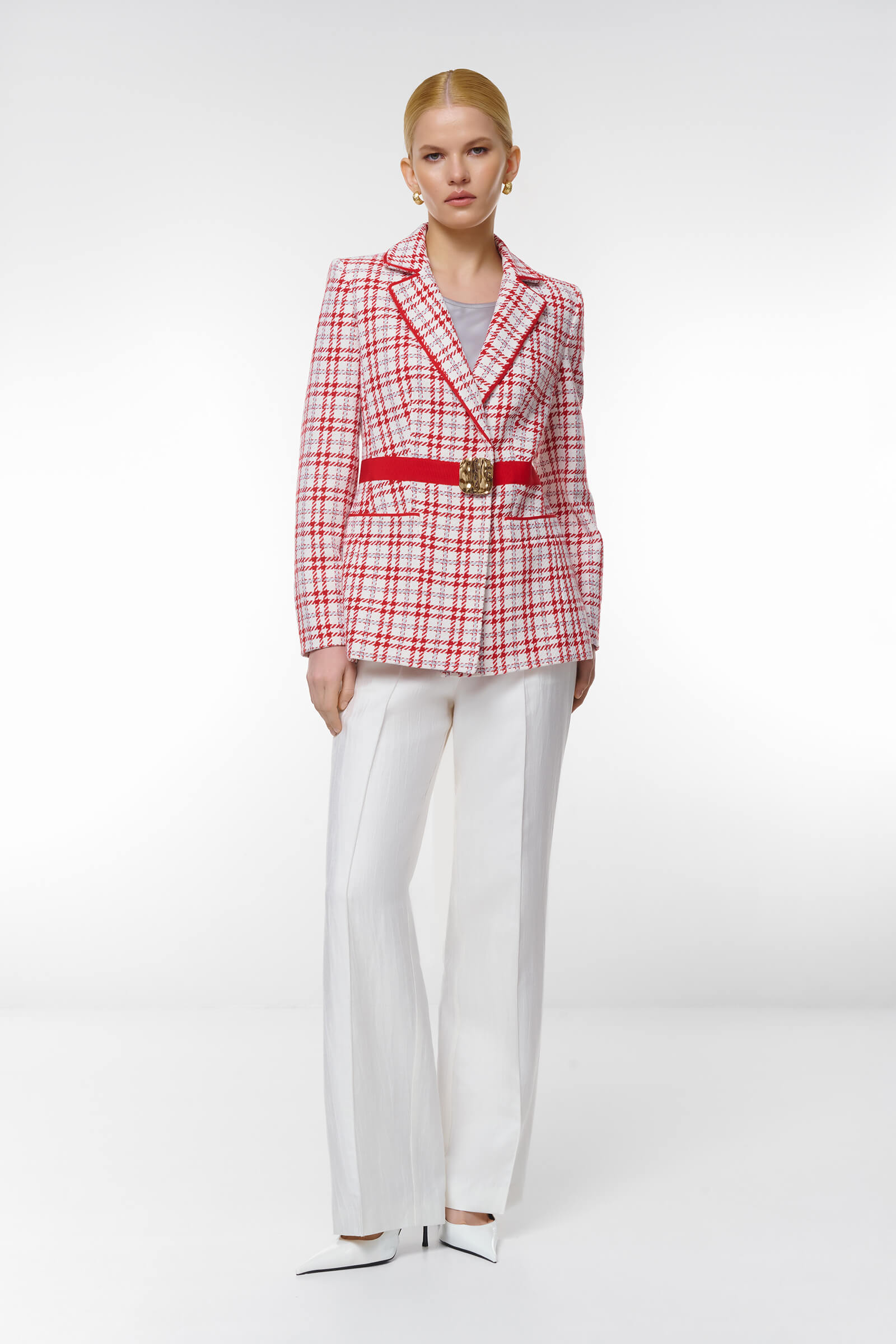 Жакет с поясом Бренд Caterina Leman