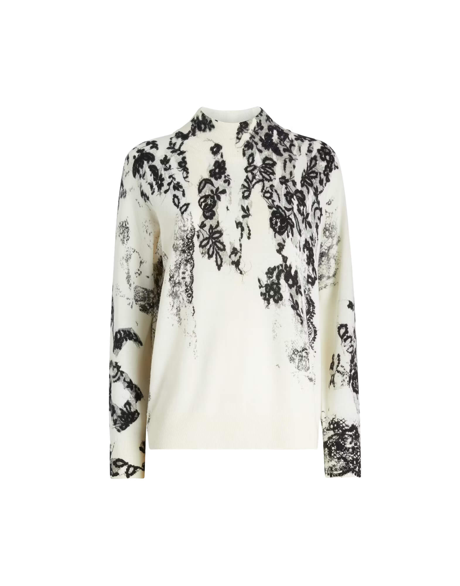 Джемпер с цветочным принтом Бренд High